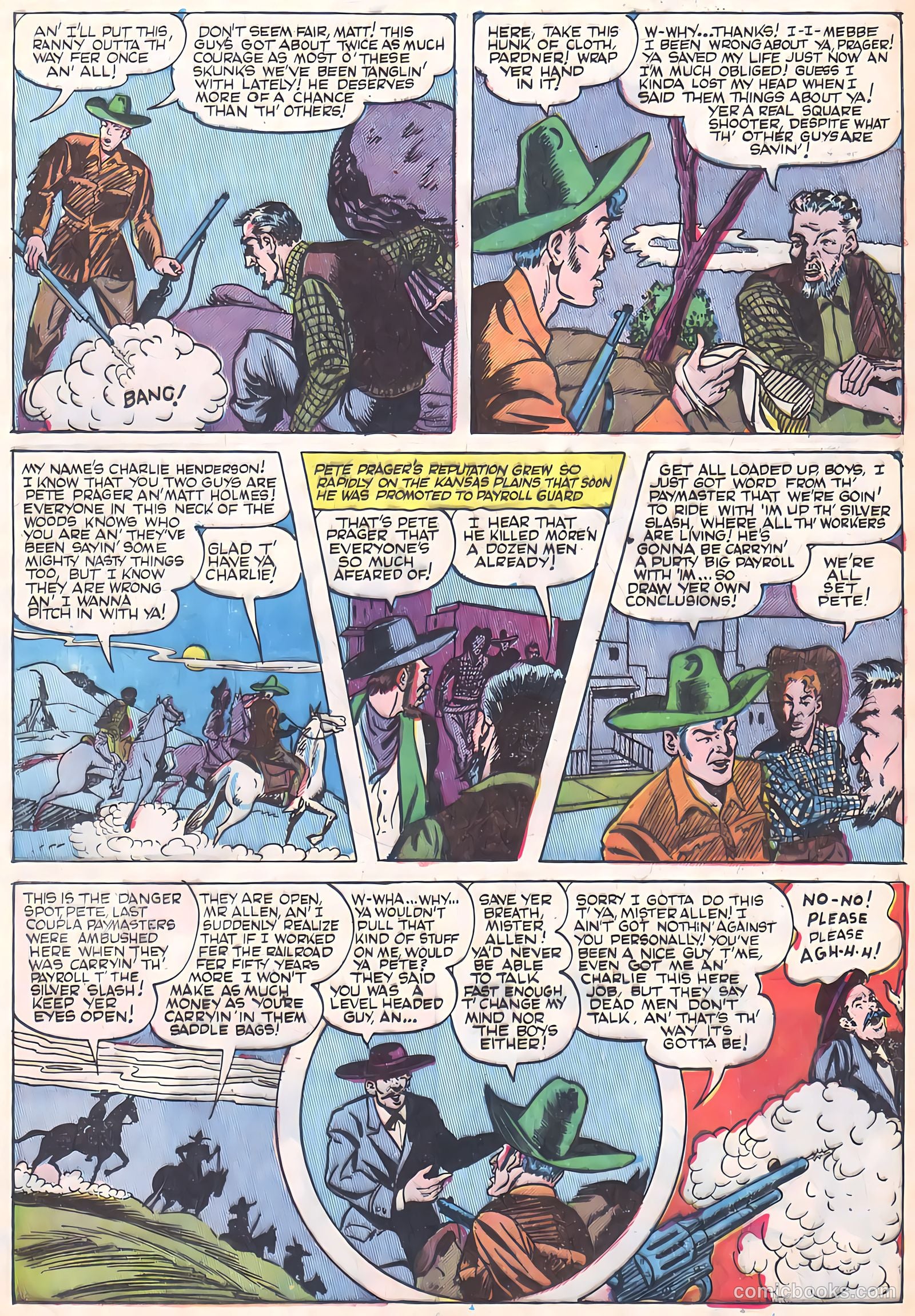 Blazing Sixguns #1 — page 21 of 37