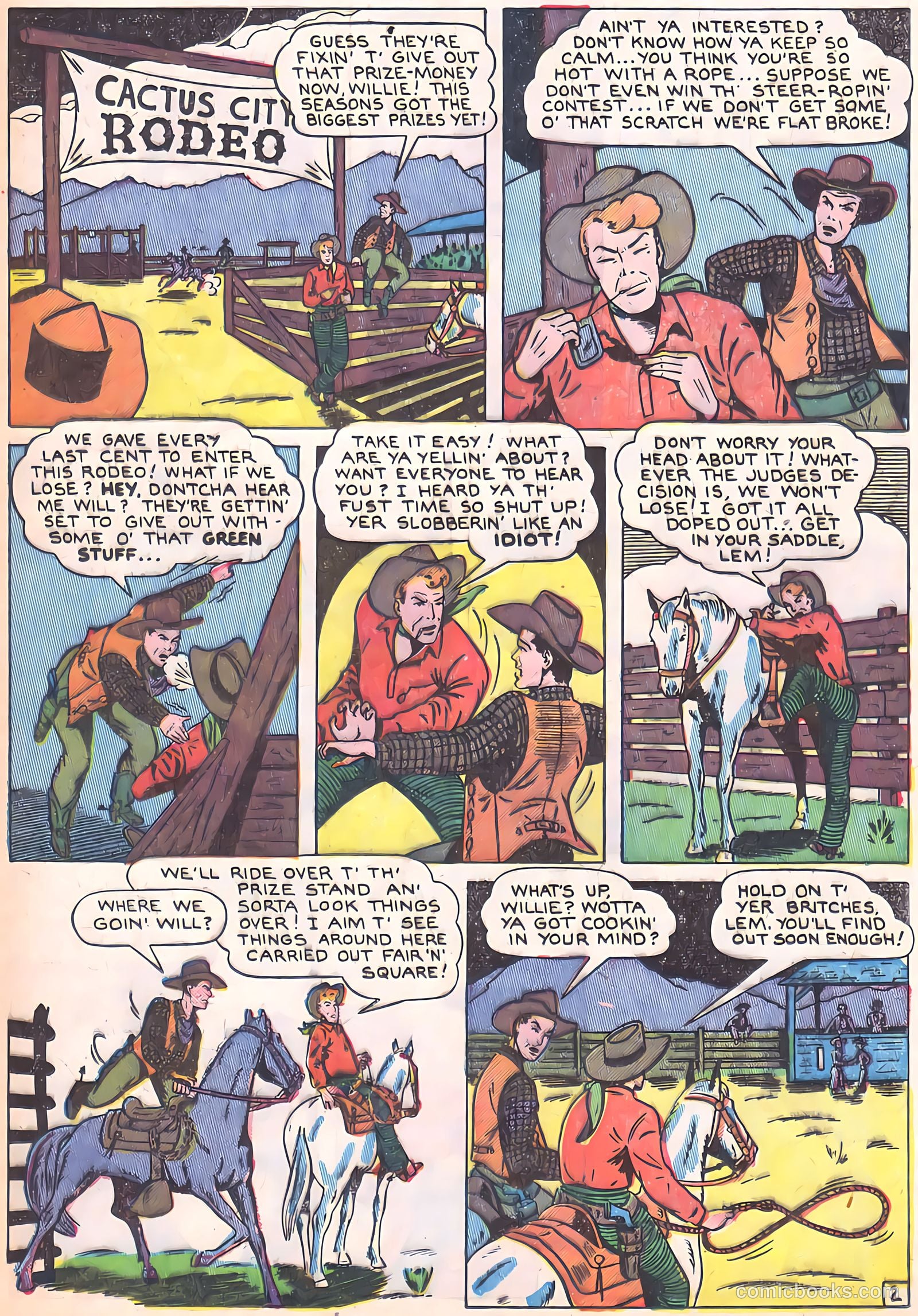 Blazing Sixguns #1 — page 26 of 37