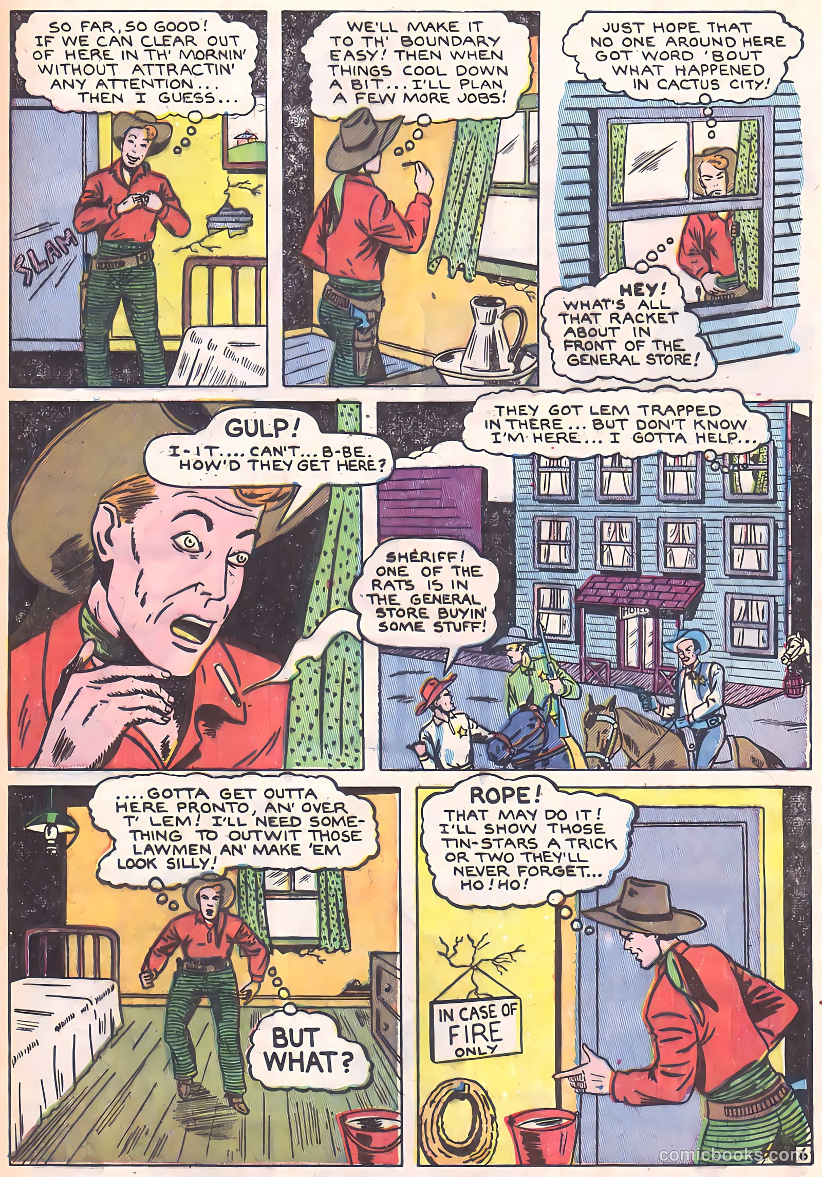 Blazing Sixguns #1 — page 30 of 37