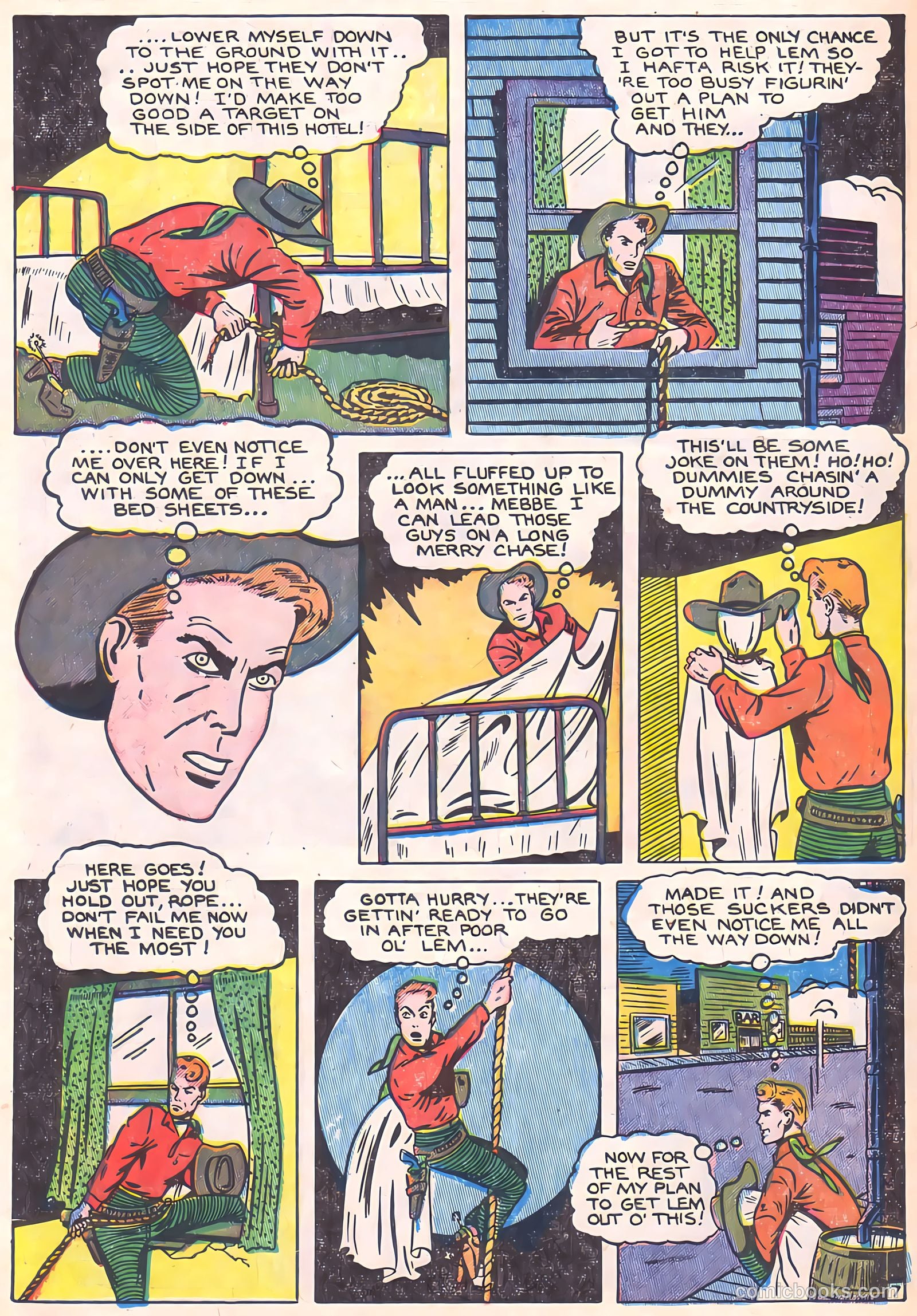 Blazing Sixguns #1 — page 31 of 37