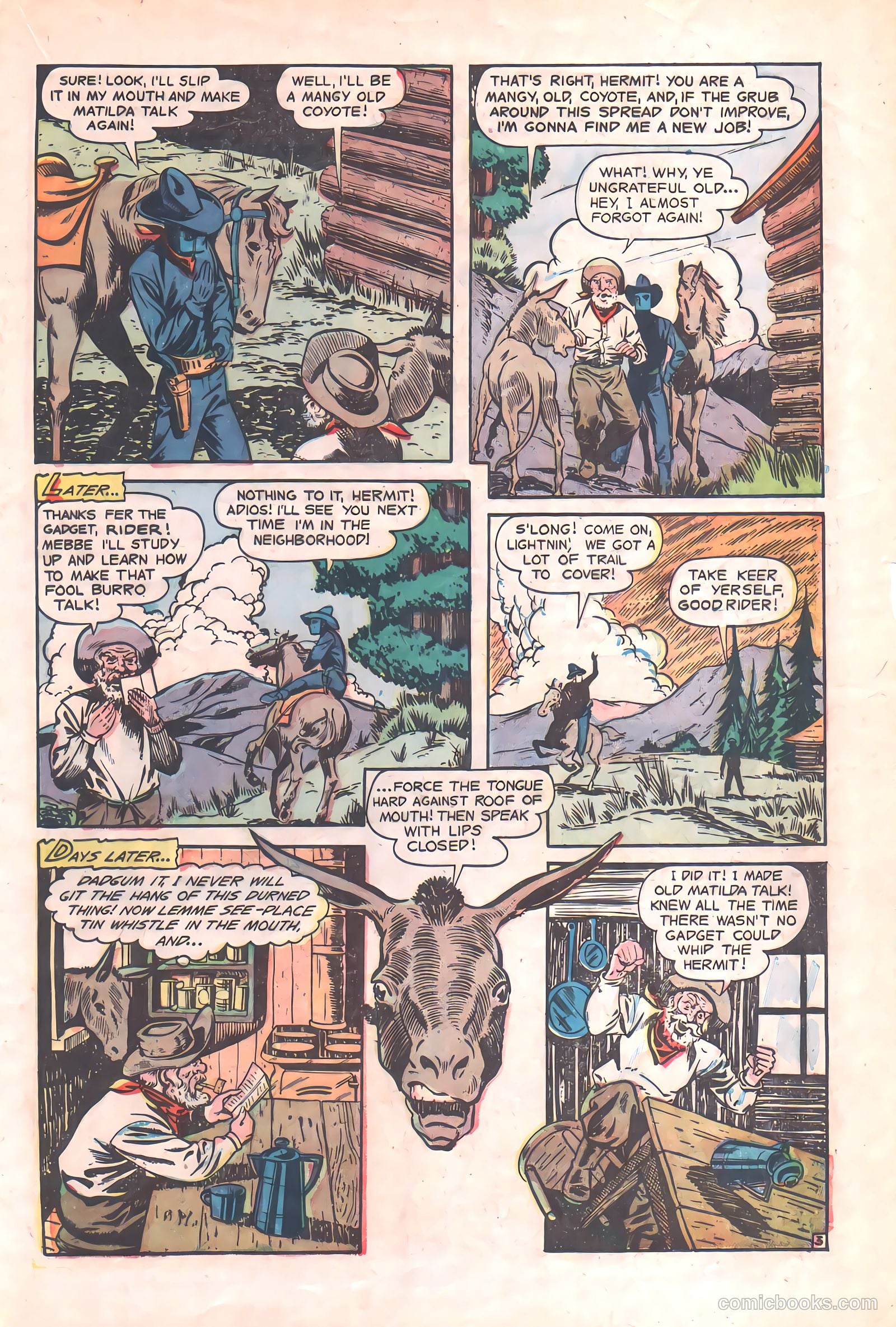 Blazing Sixguns #11 — page 22 of 38