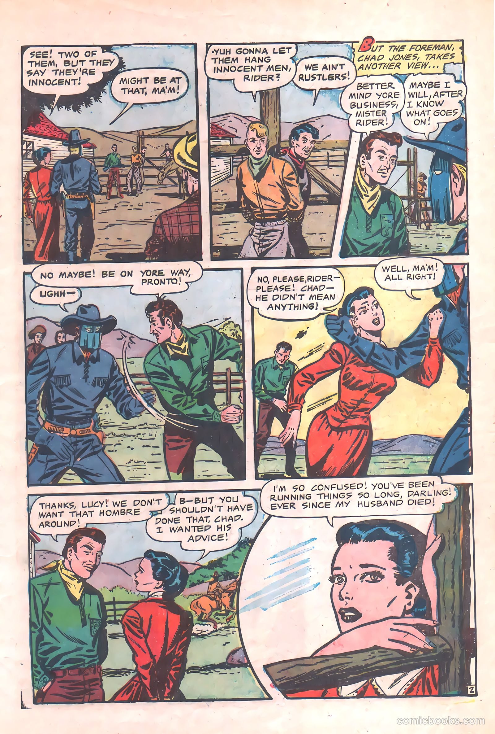 Blazing Sixguns #11 — page 30 of 38