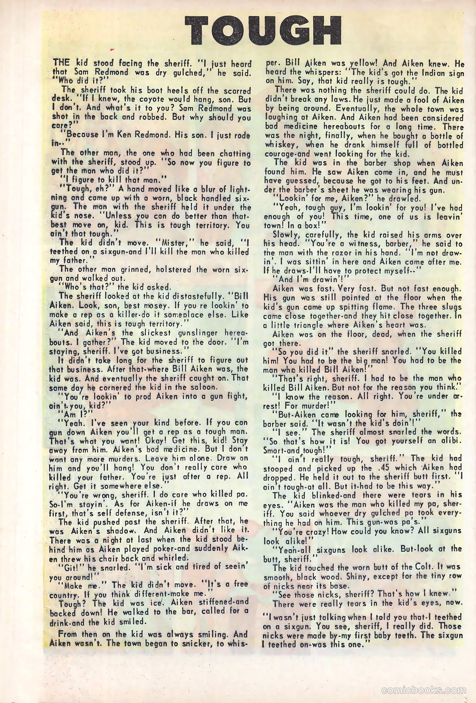 Blazing Sixguns #12 — page 12 of 36