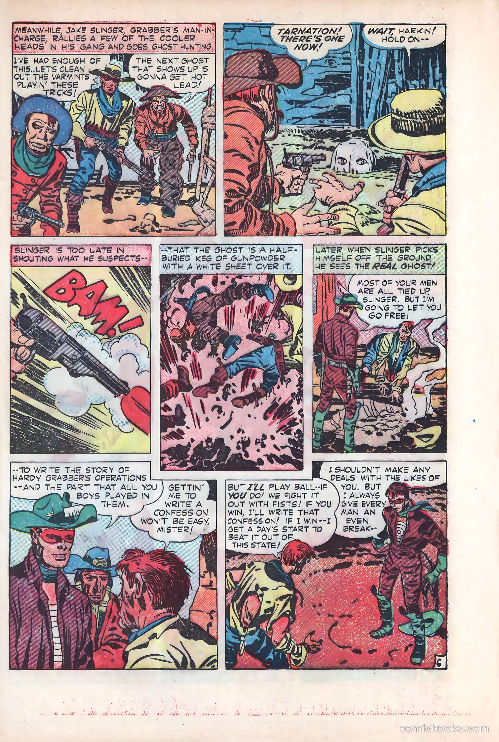 Blazing Sixguns #12 — page 21 of 36