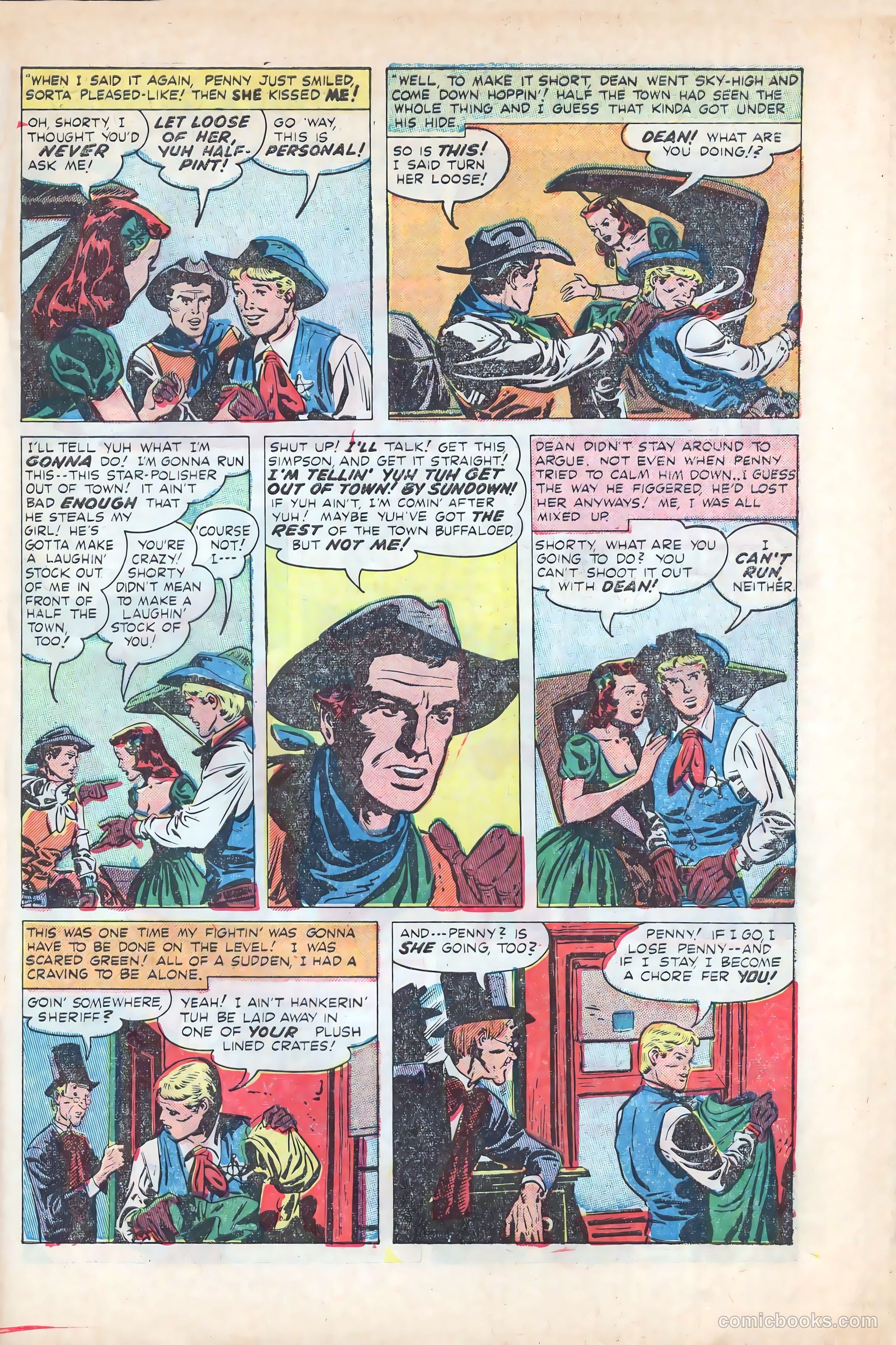 Blazing Sixguns #12 — page 31 of 36