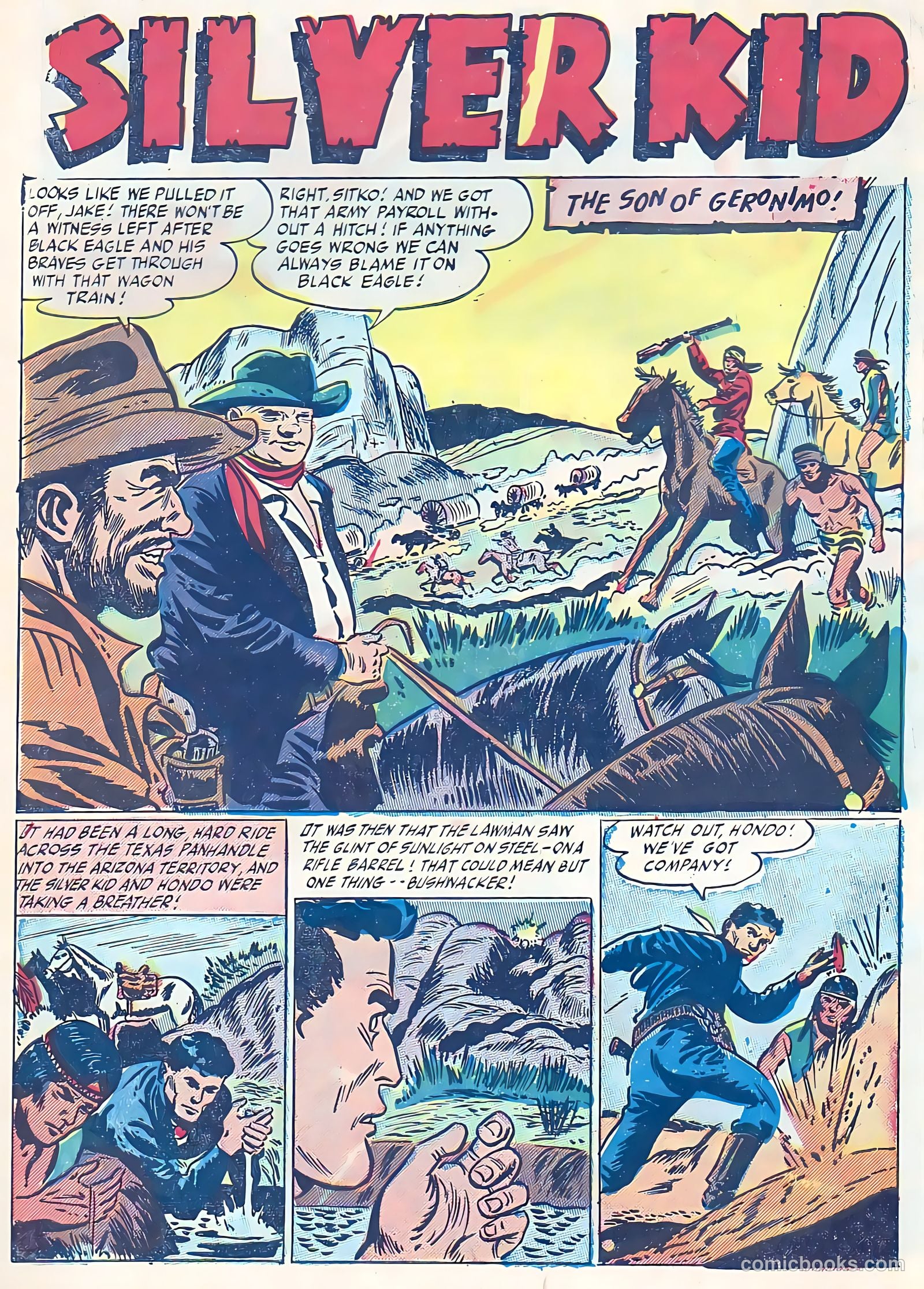 Blazing Sixguns #15 — page 3 of 36