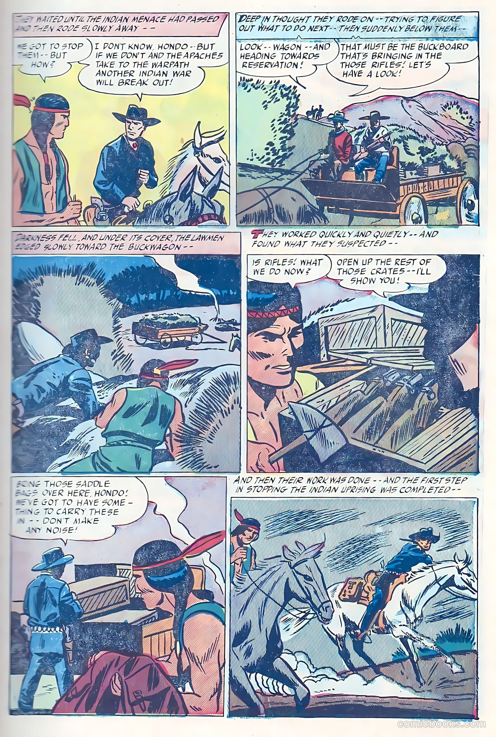 Blazing Sixguns #15 — page 7 of 36