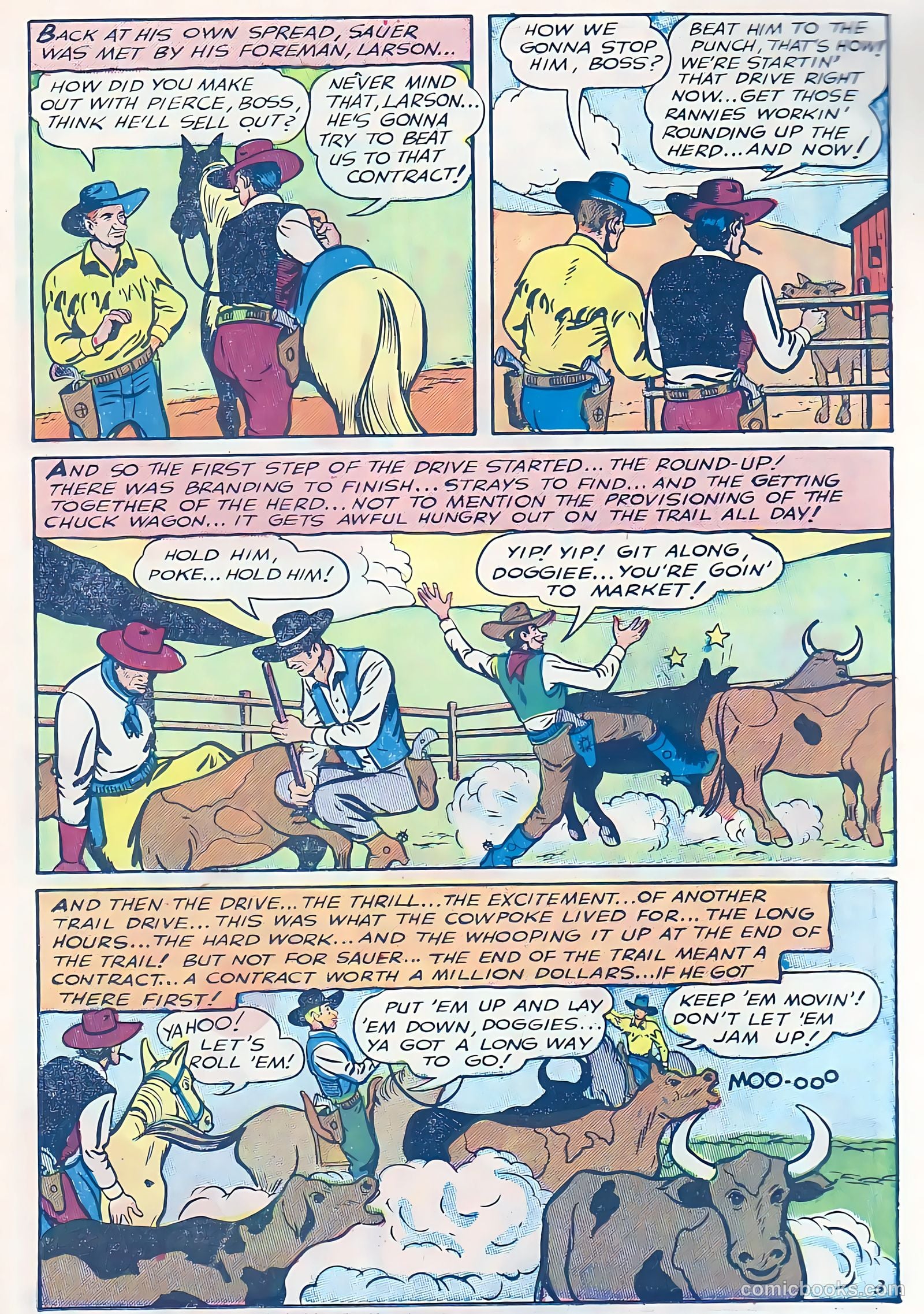Blazing Sixguns #15 — page 15 of 36