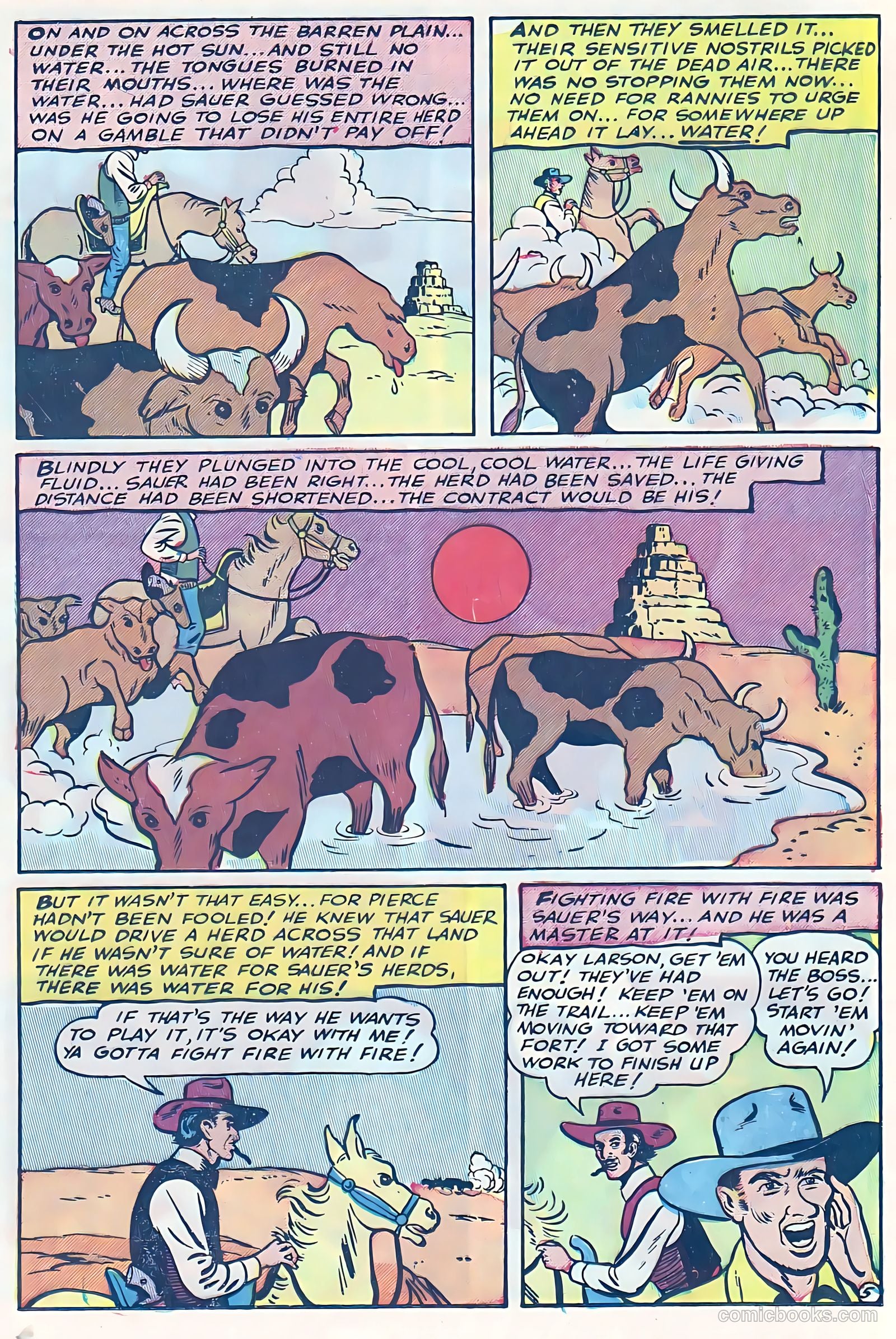 Blazing Sixguns #15 — page 17 of 36