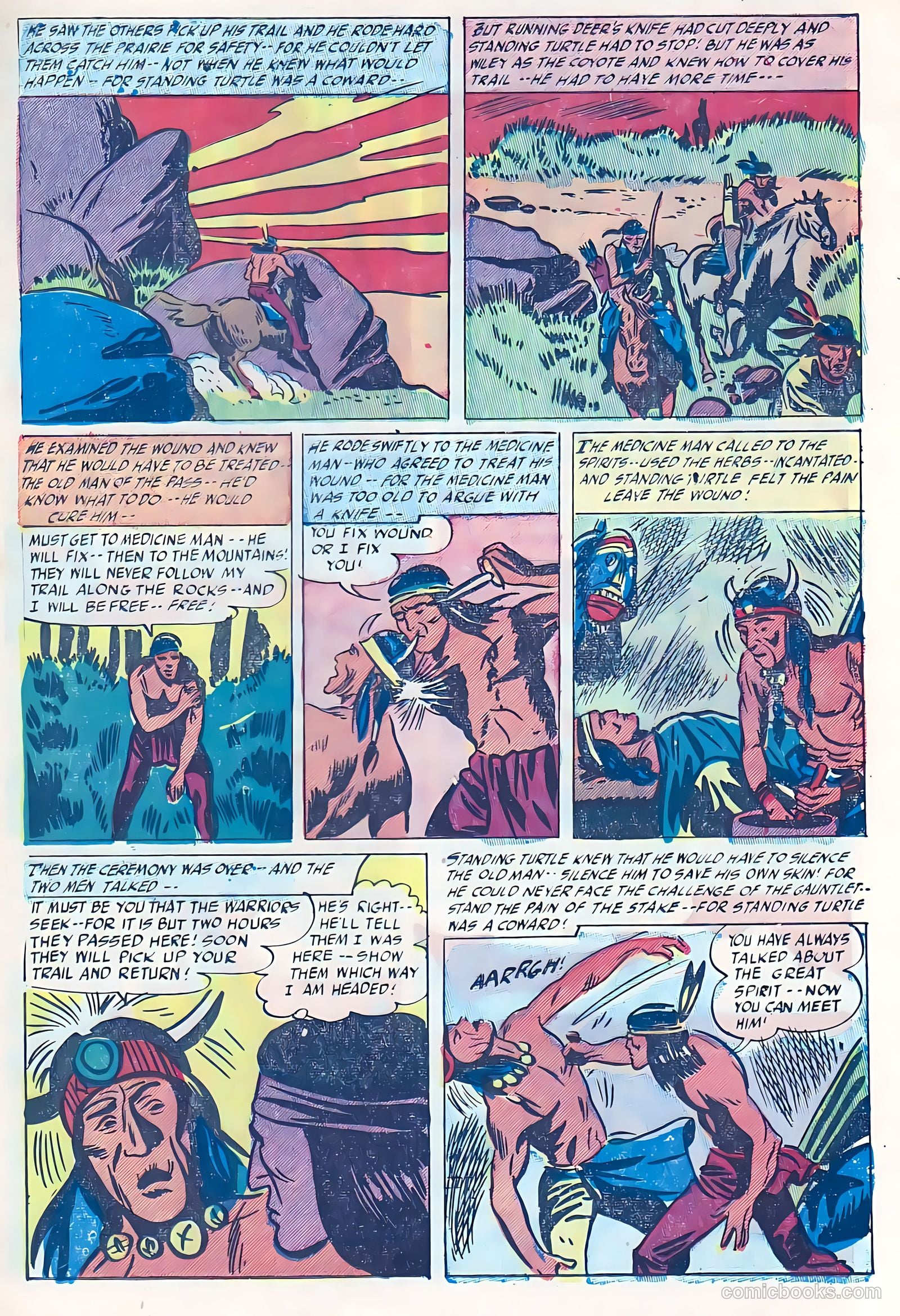Blazing Sixguns #15 — page 21 of 36