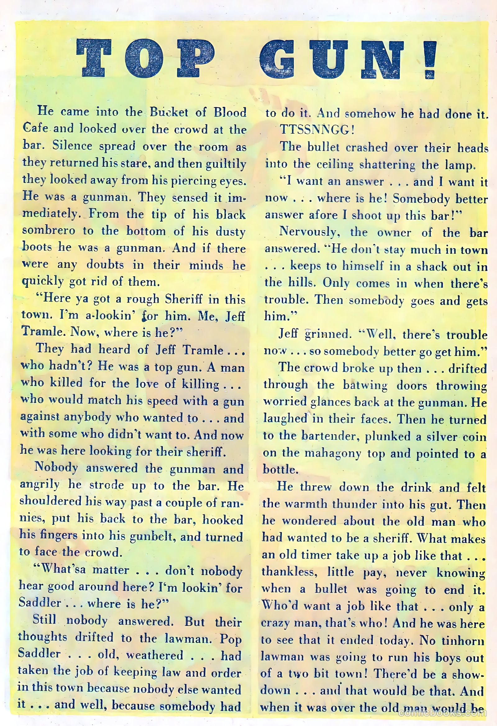 Blazing Sixguns #15 — page 24 of 36