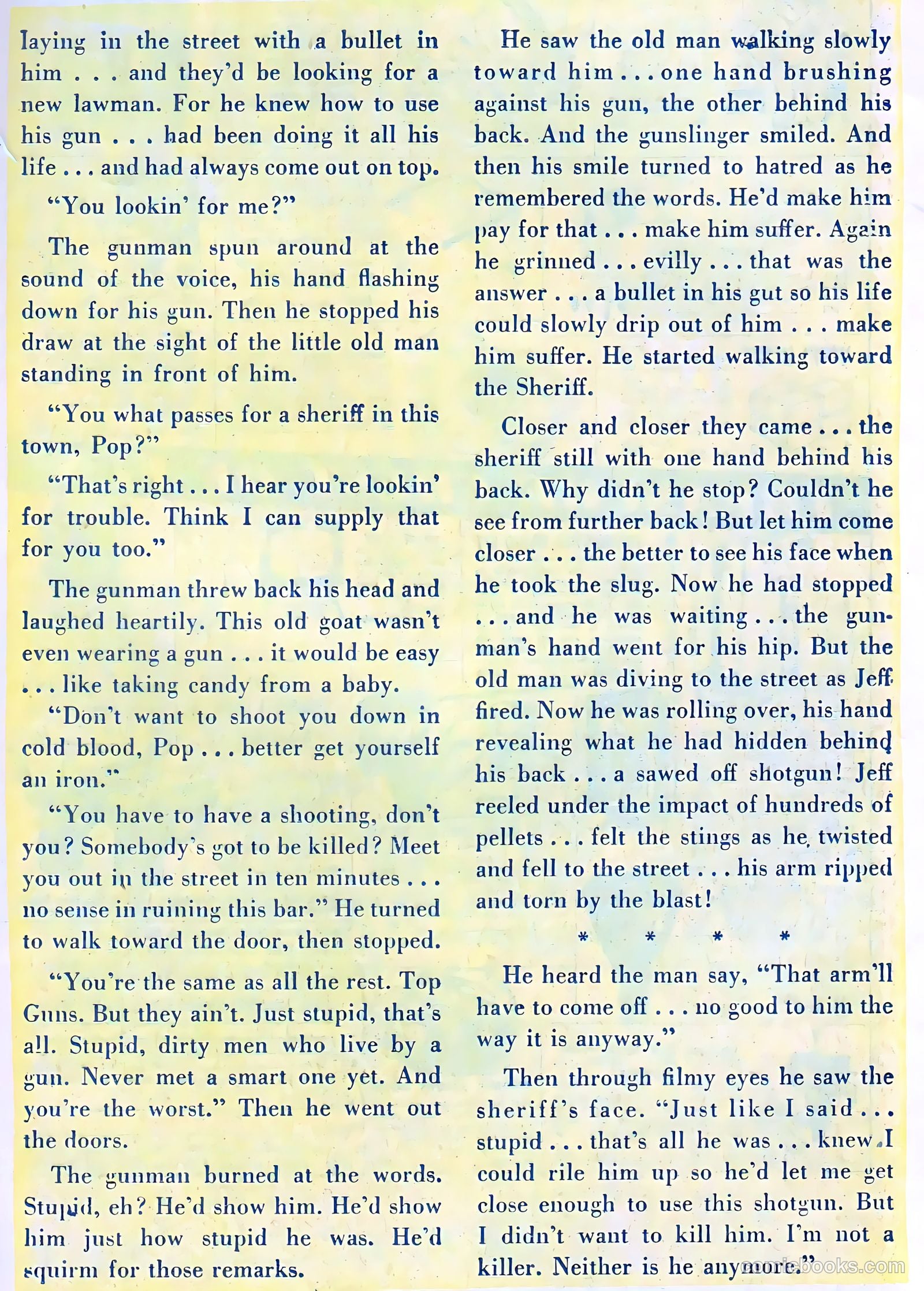Blazing Sixguns #15 — page 25 of 36