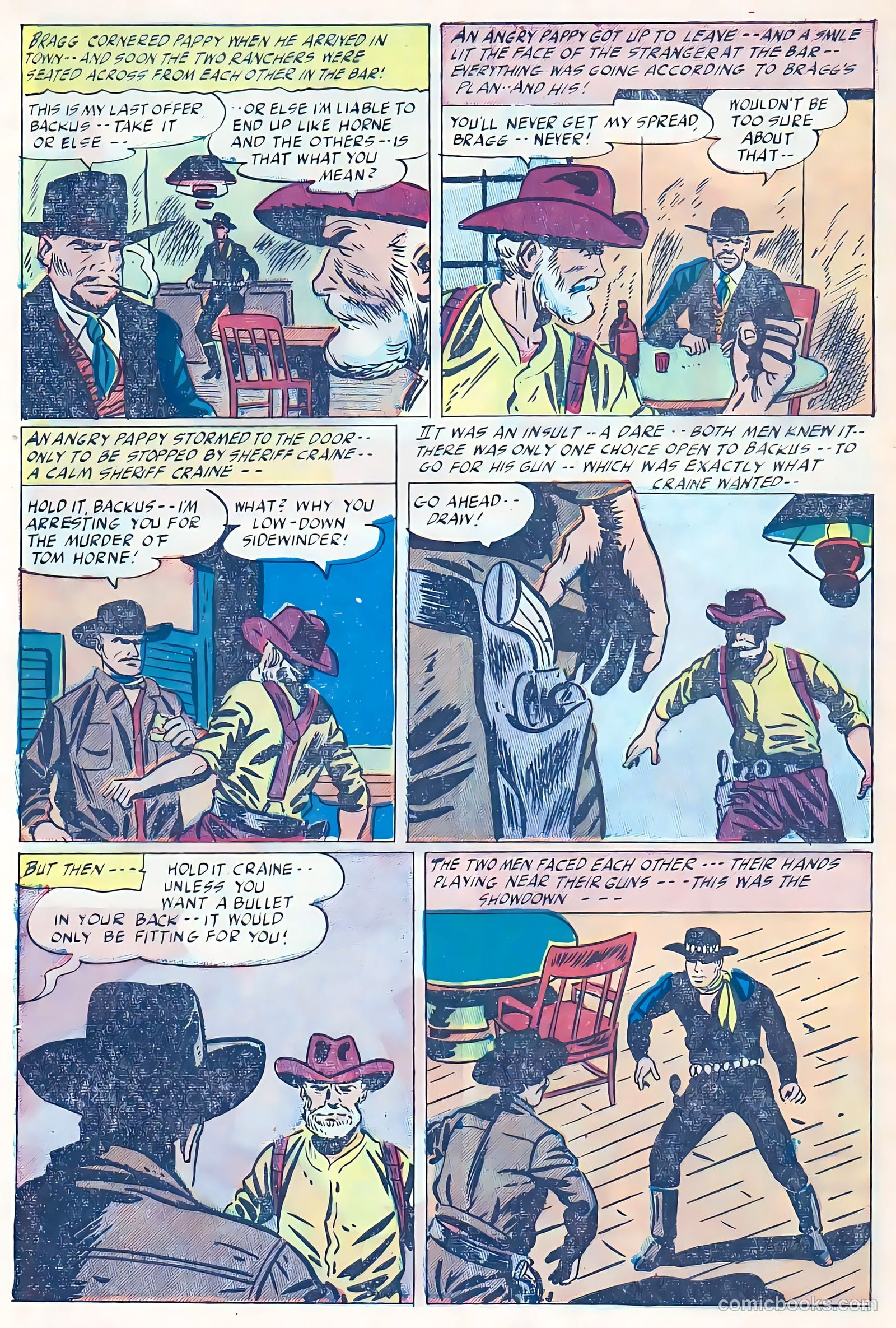 Blazing Sixguns #15 — page 32 of 36