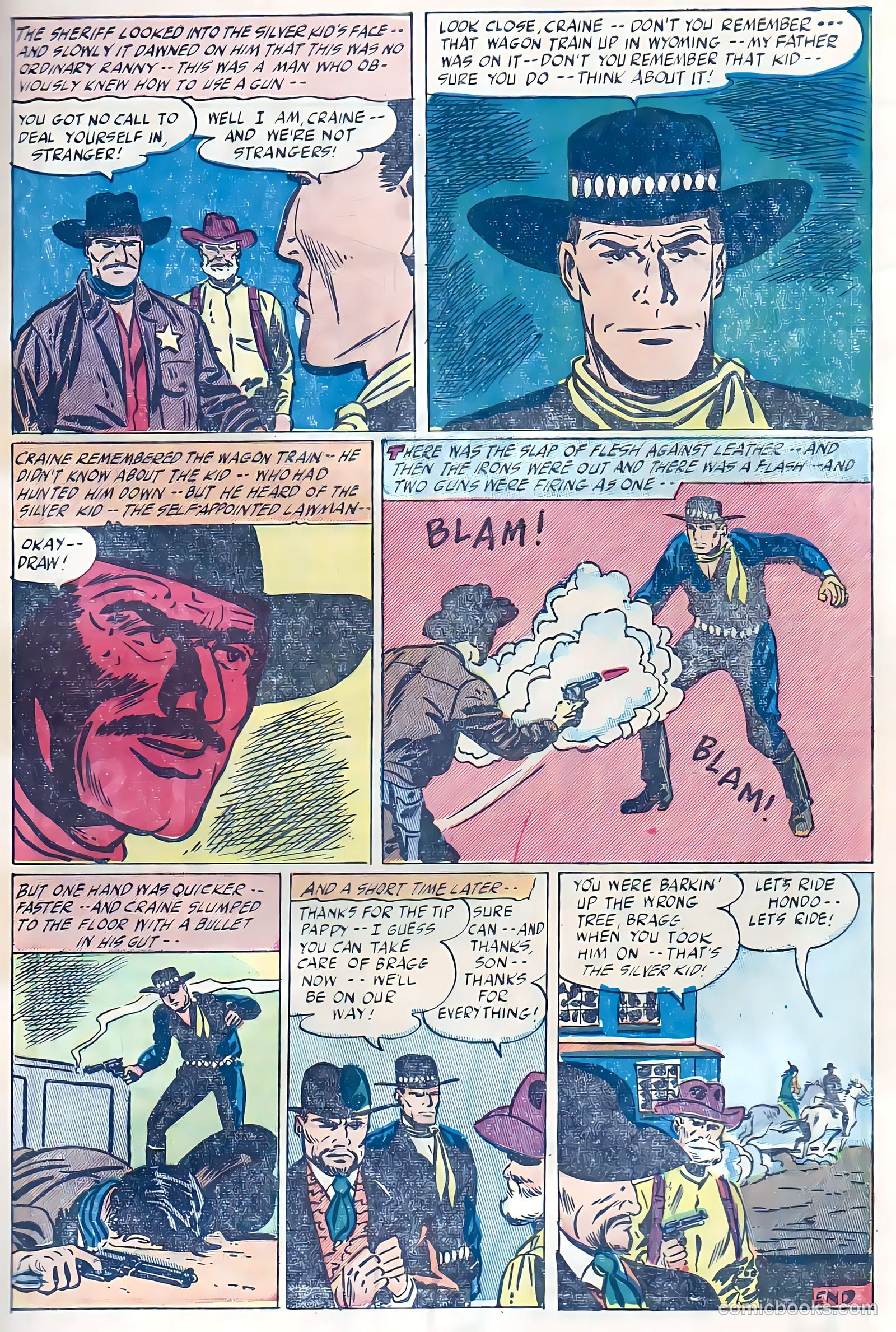 Blazing Sixguns #15 — page 33 of 36