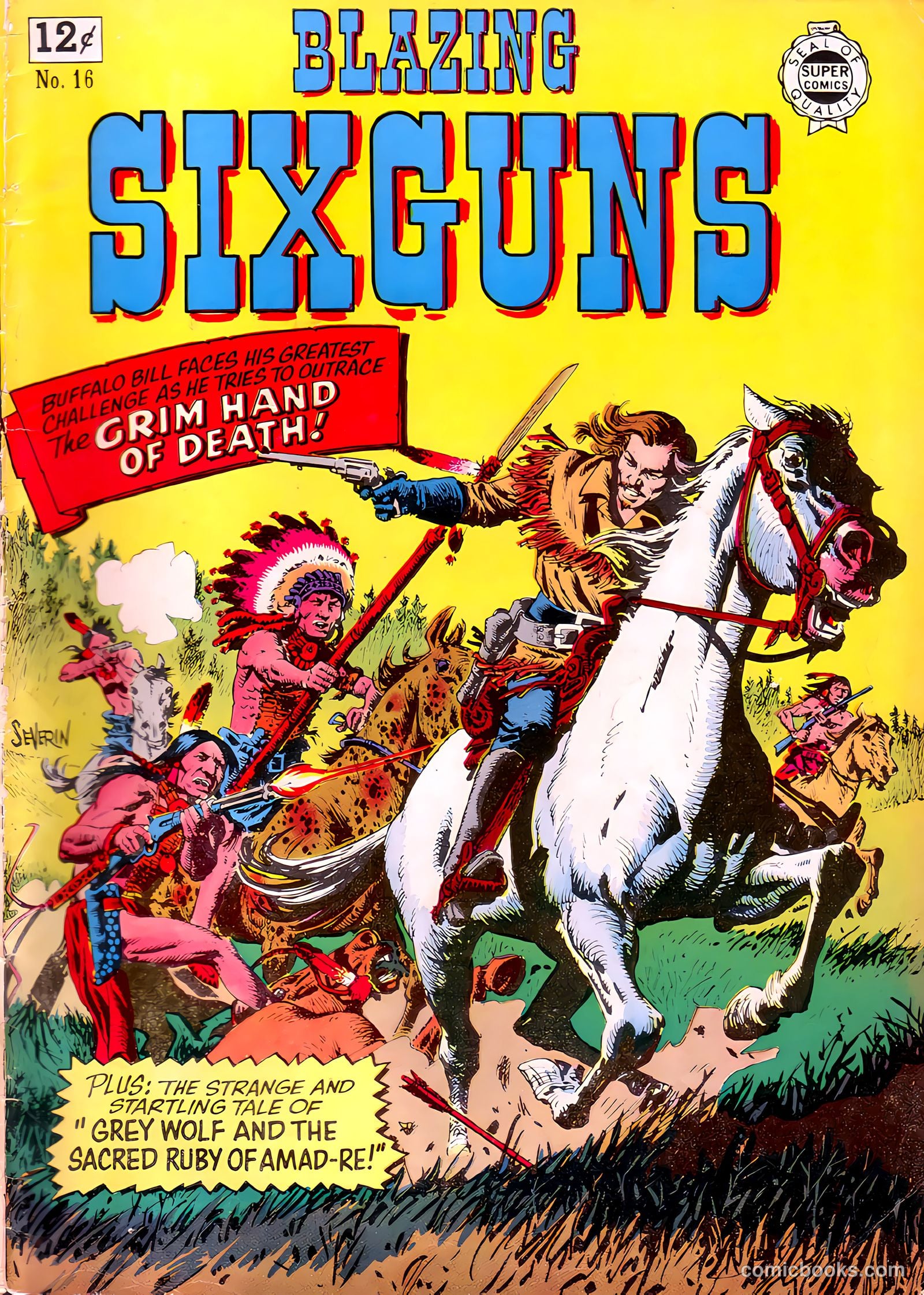 Blazing Sixguns #16 — page 1 of 36