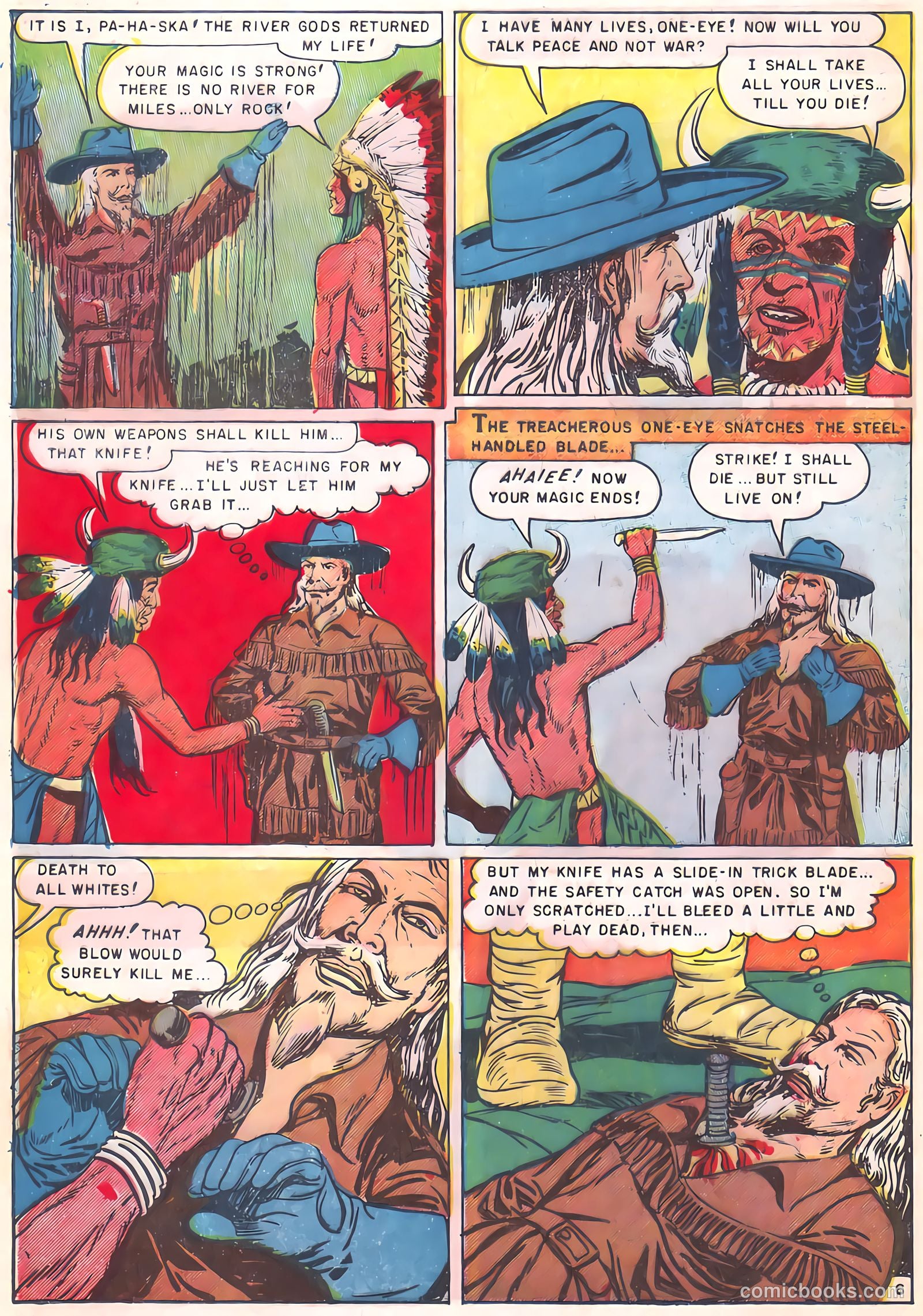 Blazing Sixguns #16 — page 32 of 36