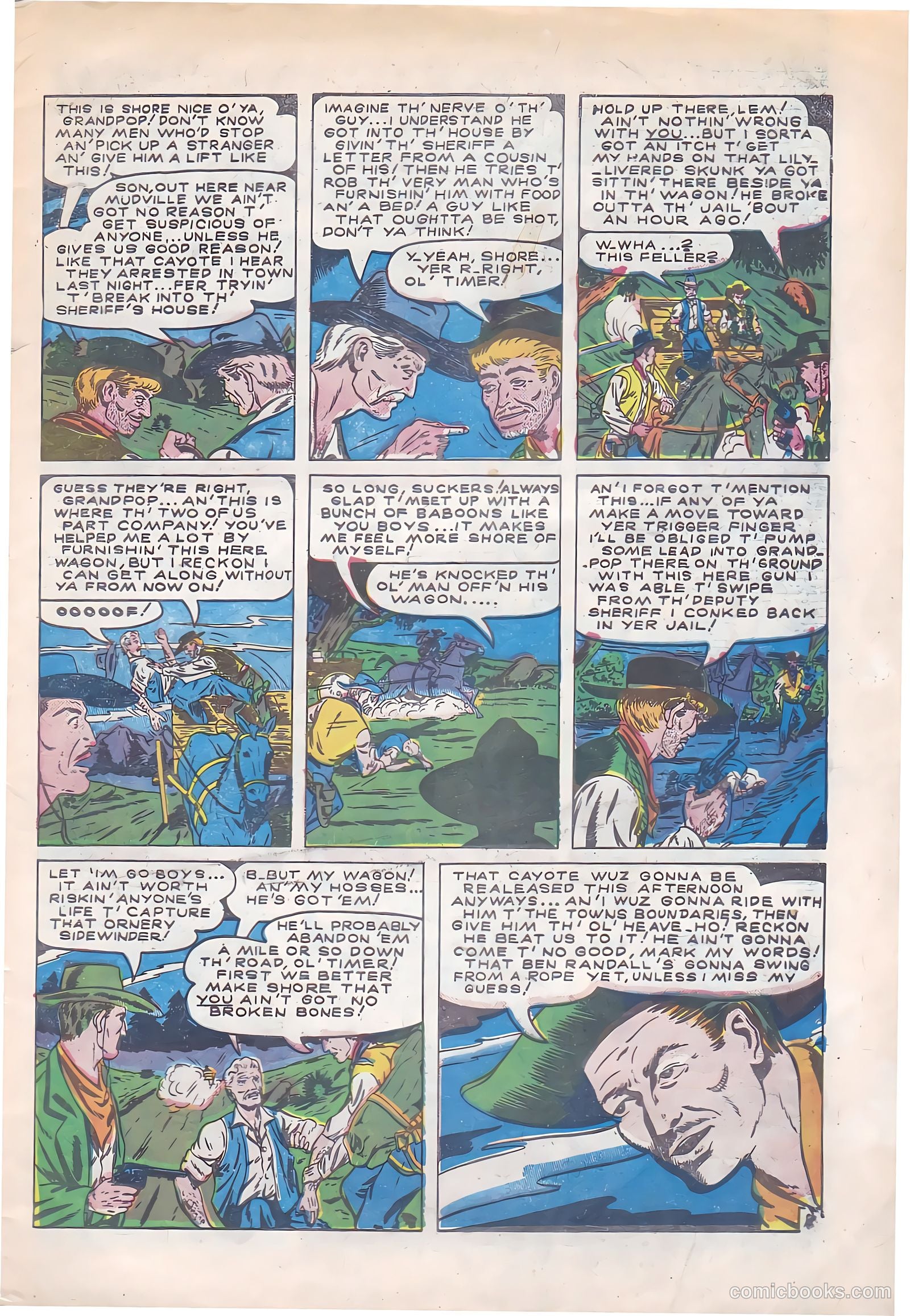 Blazing Sixguns #17 — page 4 of 37