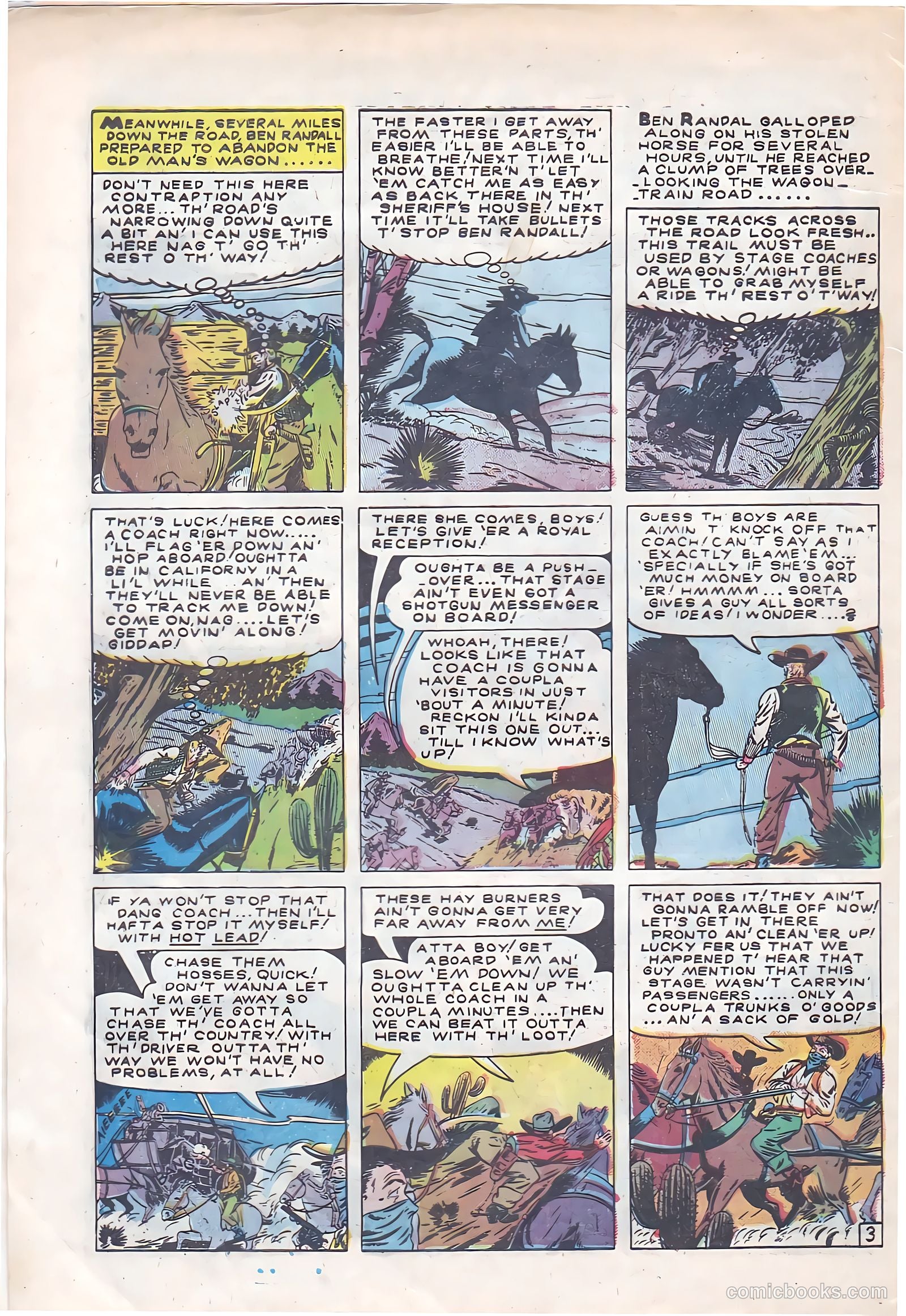 Blazing Sixguns #17 — page 5 of 37