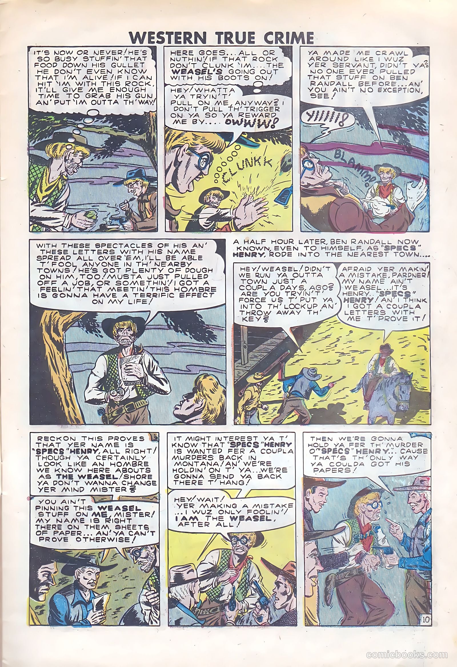 Blazing Sixguns #17 — page 12 of 37