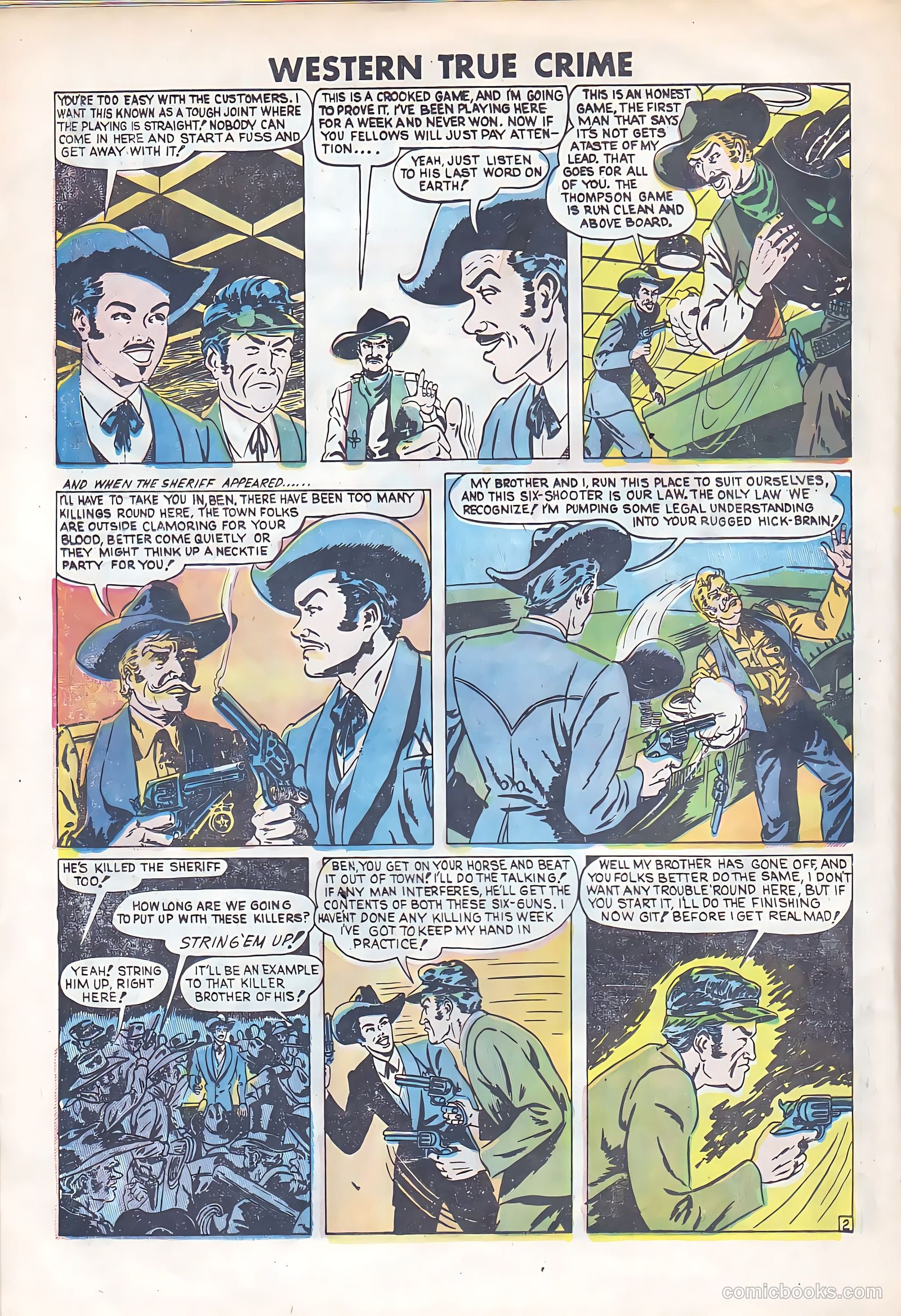 Blazing Sixguns #17 — page 25 of 37