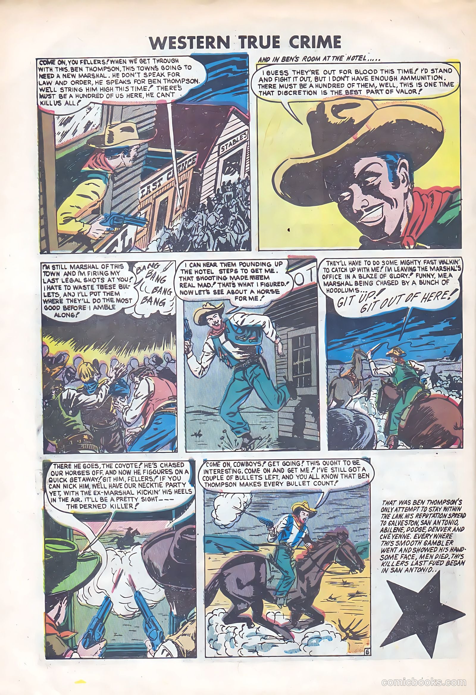 Blazing Sixguns #17 — page 29 of 37