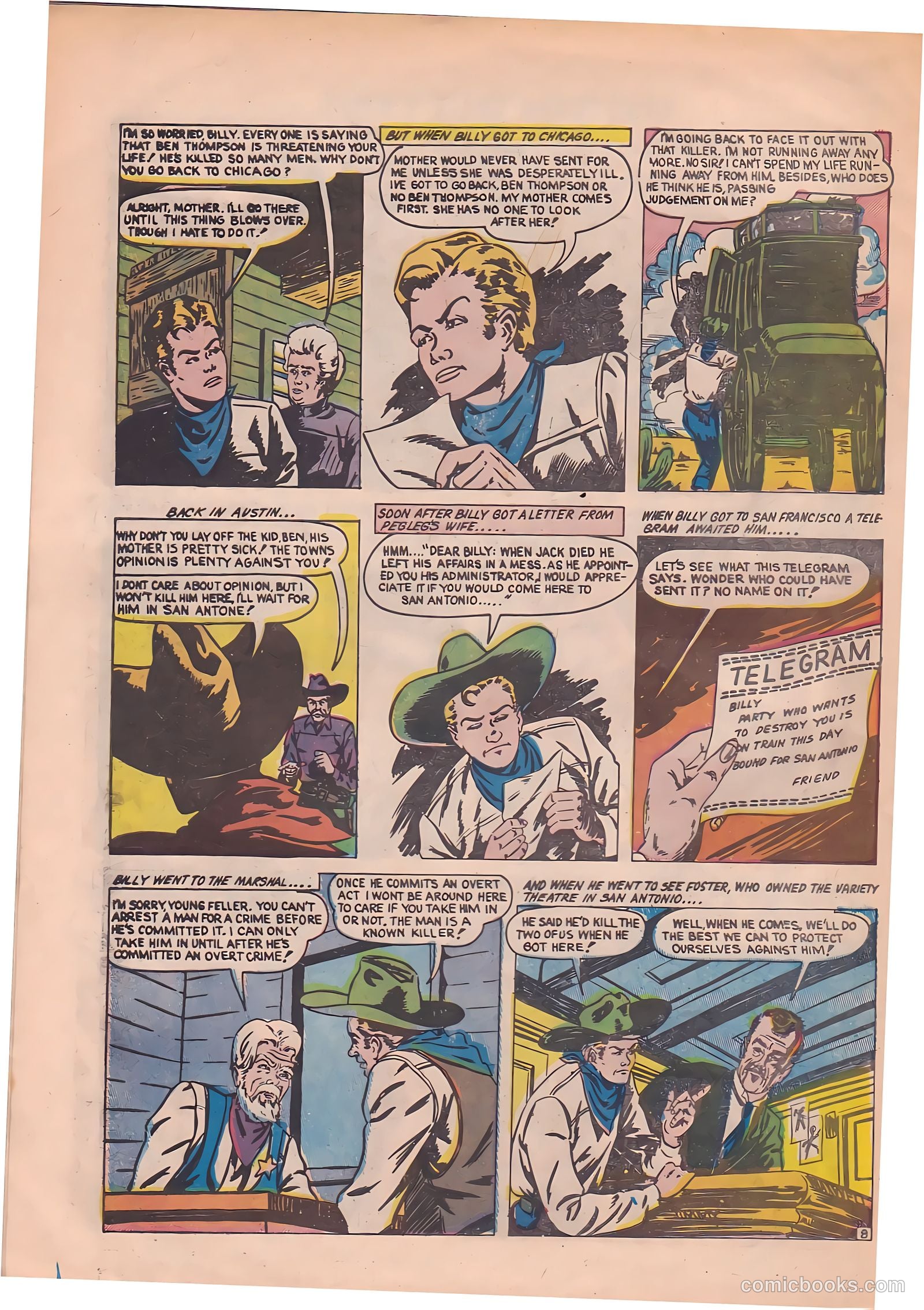 Blazing Sixguns #17 — page 31 of 37