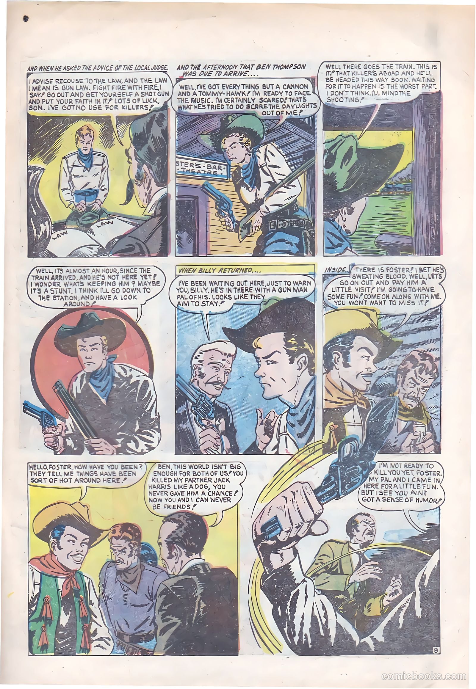 Blazing Sixguns #17 — page 32 of 37