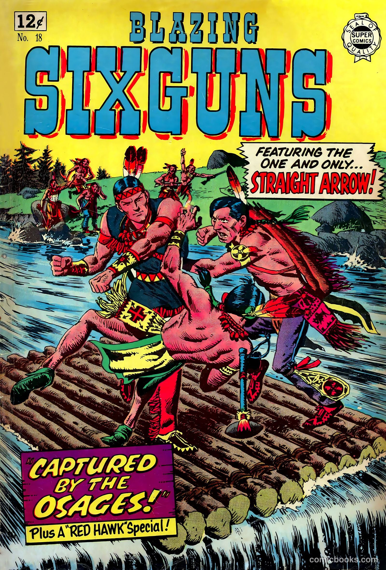 Blazing Sixguns #18 — page 1 of 36