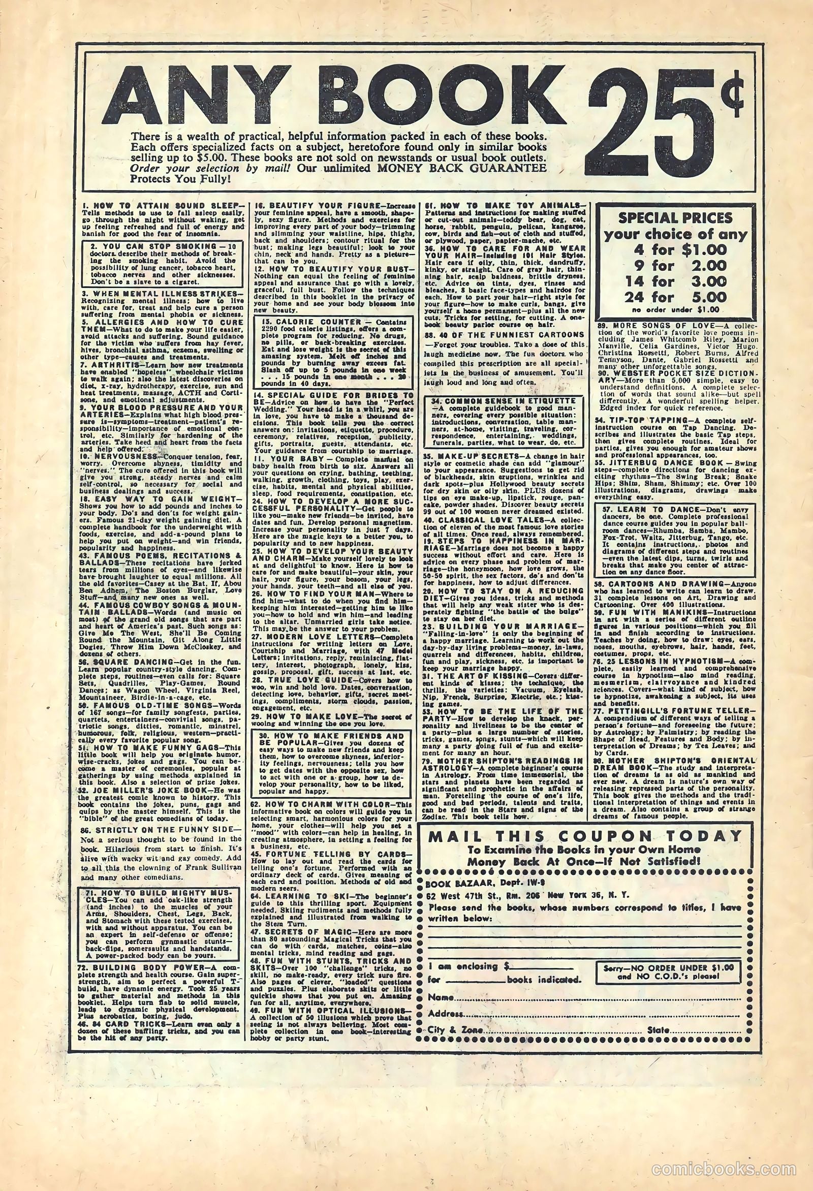 Blazing Sixguns #18 — page 34 of 36