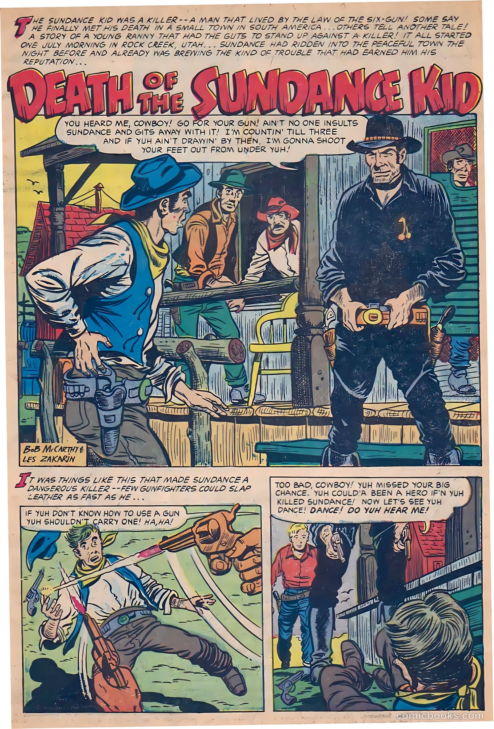 Blazing Sixguns #8 — page 3 of 36