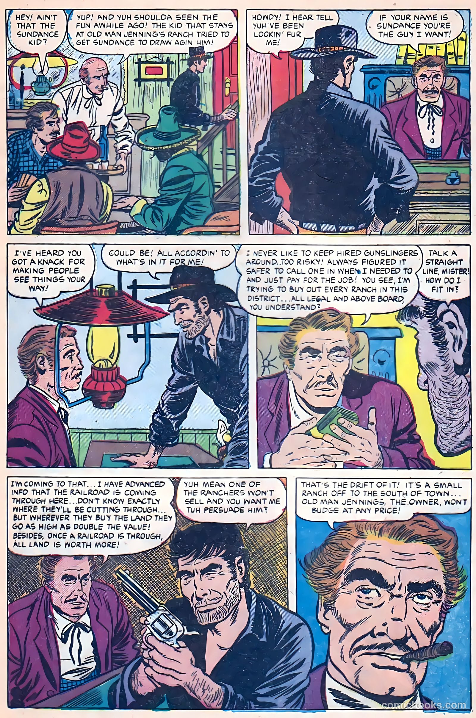 Blazing Sixguns #8 — page 5 of 36