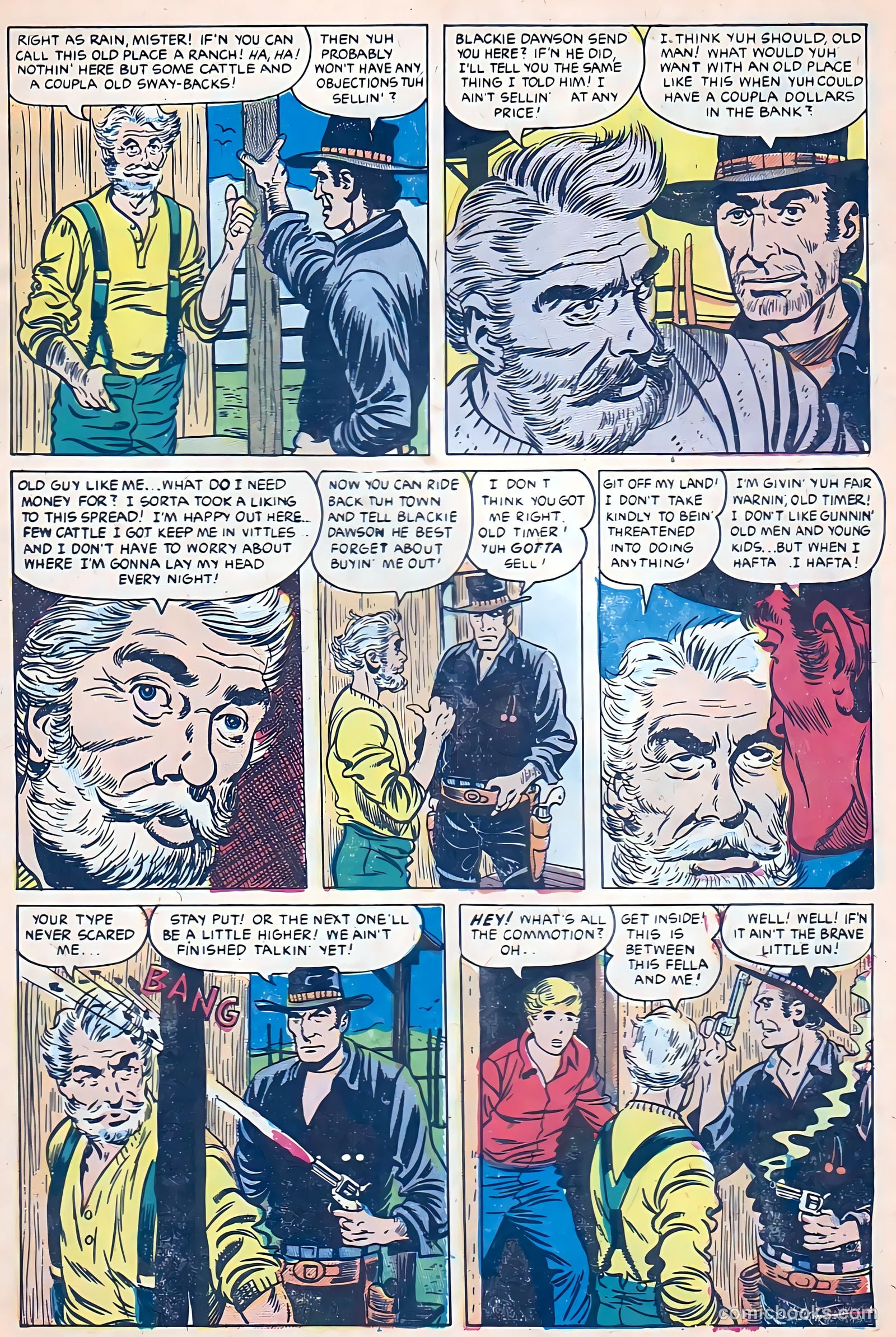 Blazing Sixguns #8 — page 7 of 36