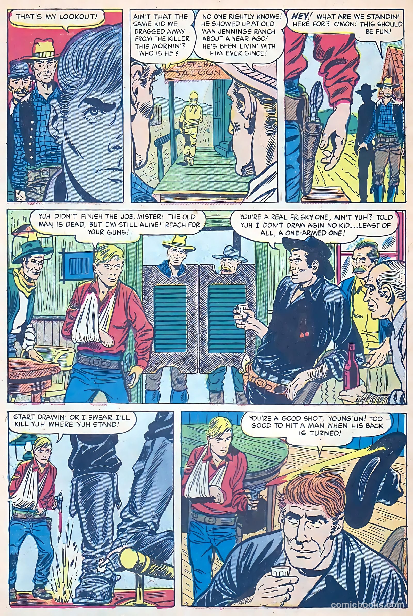 Blazing Sixguns #8 — page 10 of 36