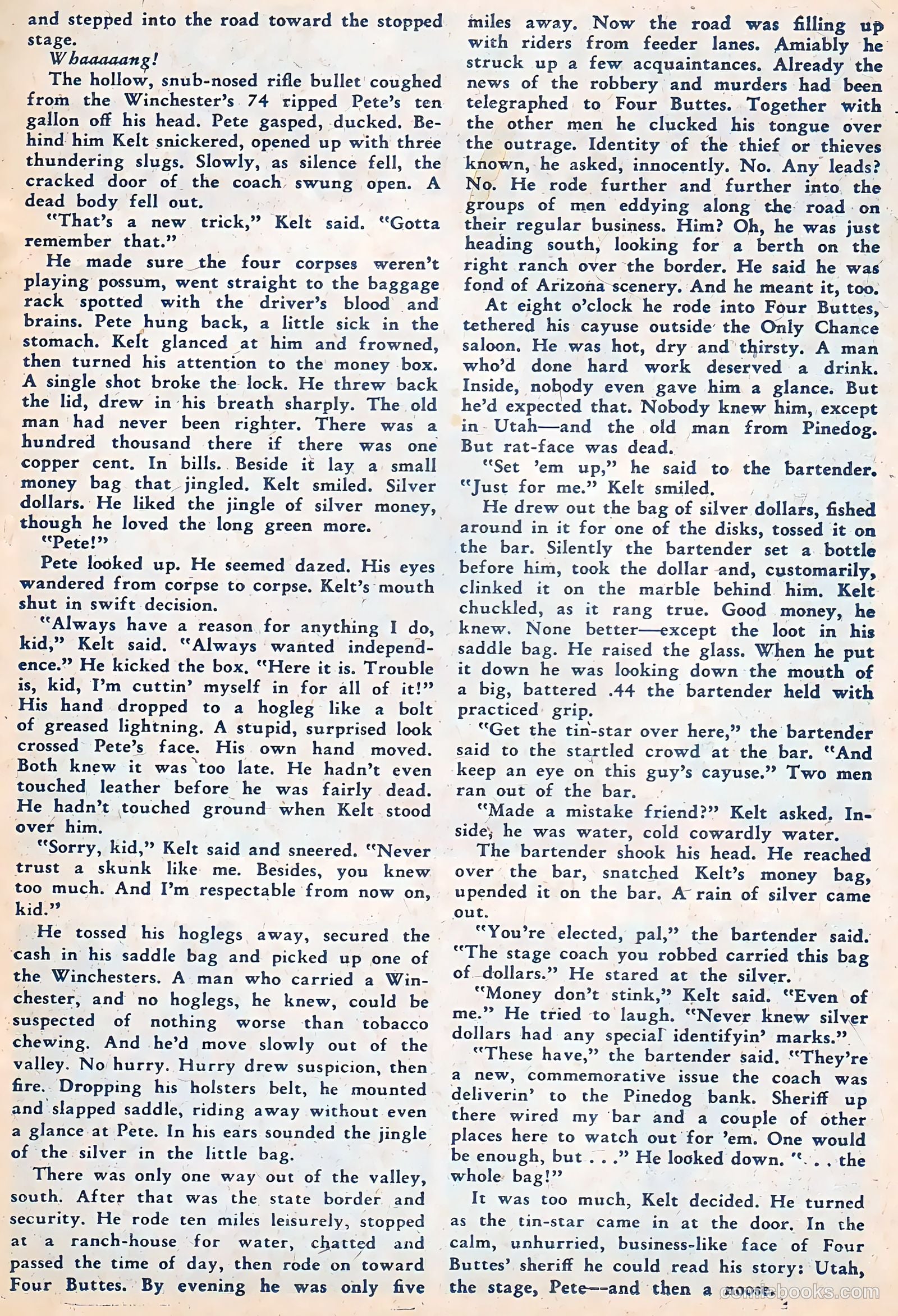 Blazing Sixguns #8 — page 15 of 36
