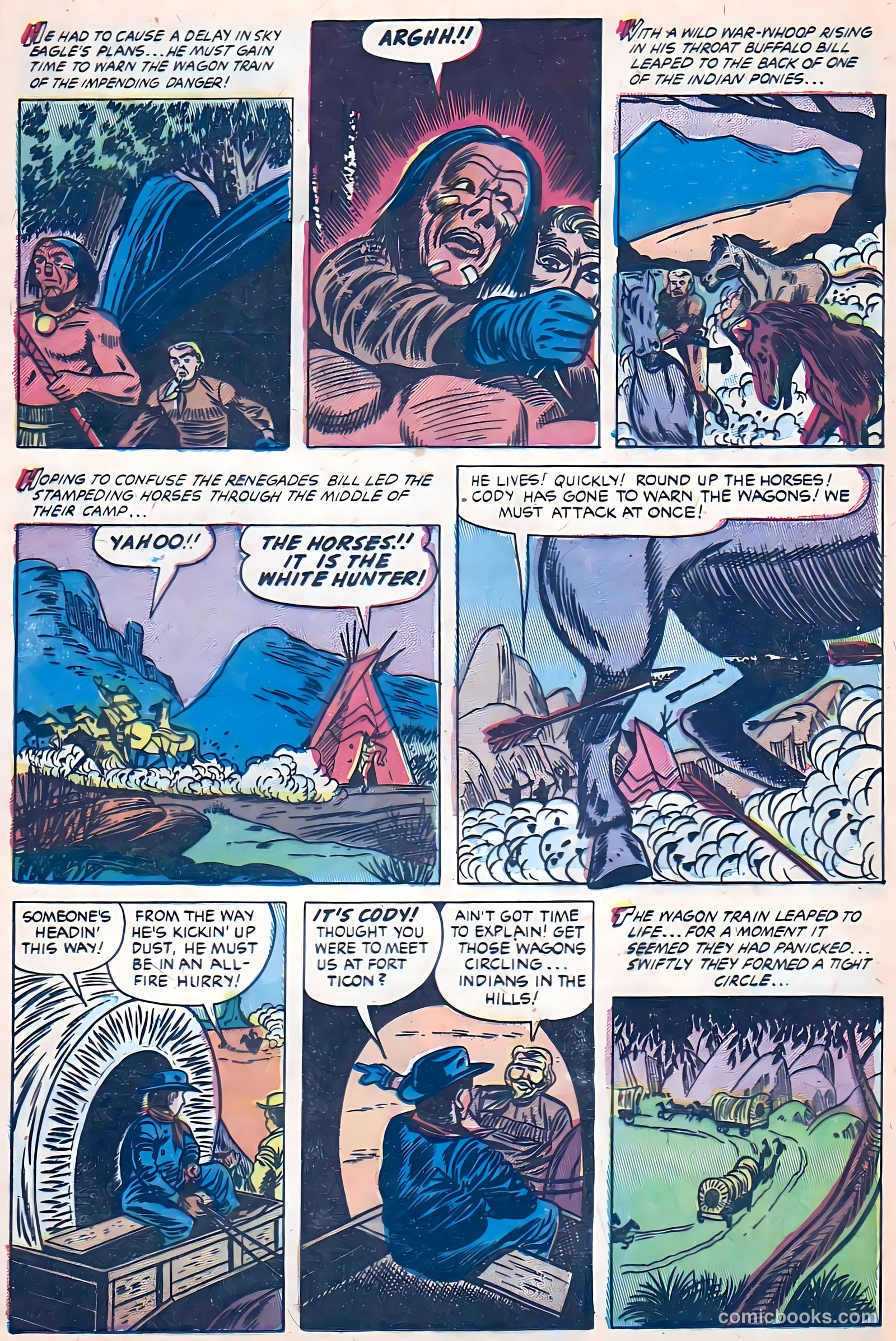 Blazing Sixguns #8 — page 21 of 36
