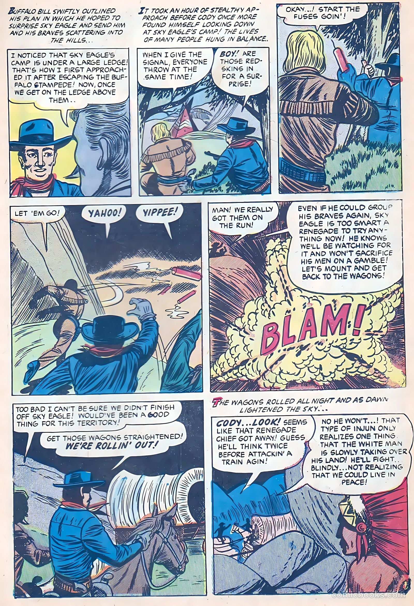 Blazing Sixguns #8 — page 23 of 36
