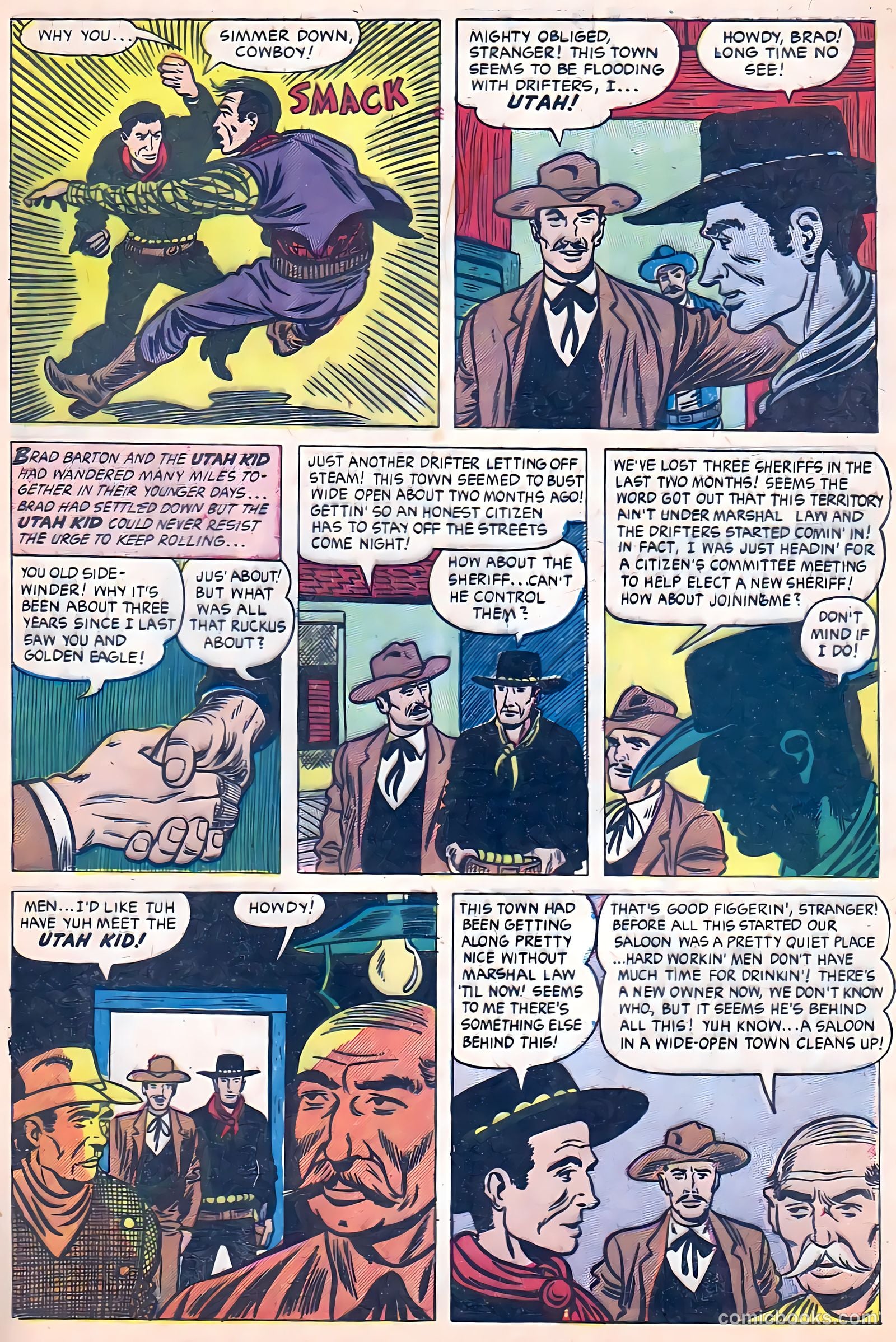 Blazing Sixguns #8 — page 29 of 36