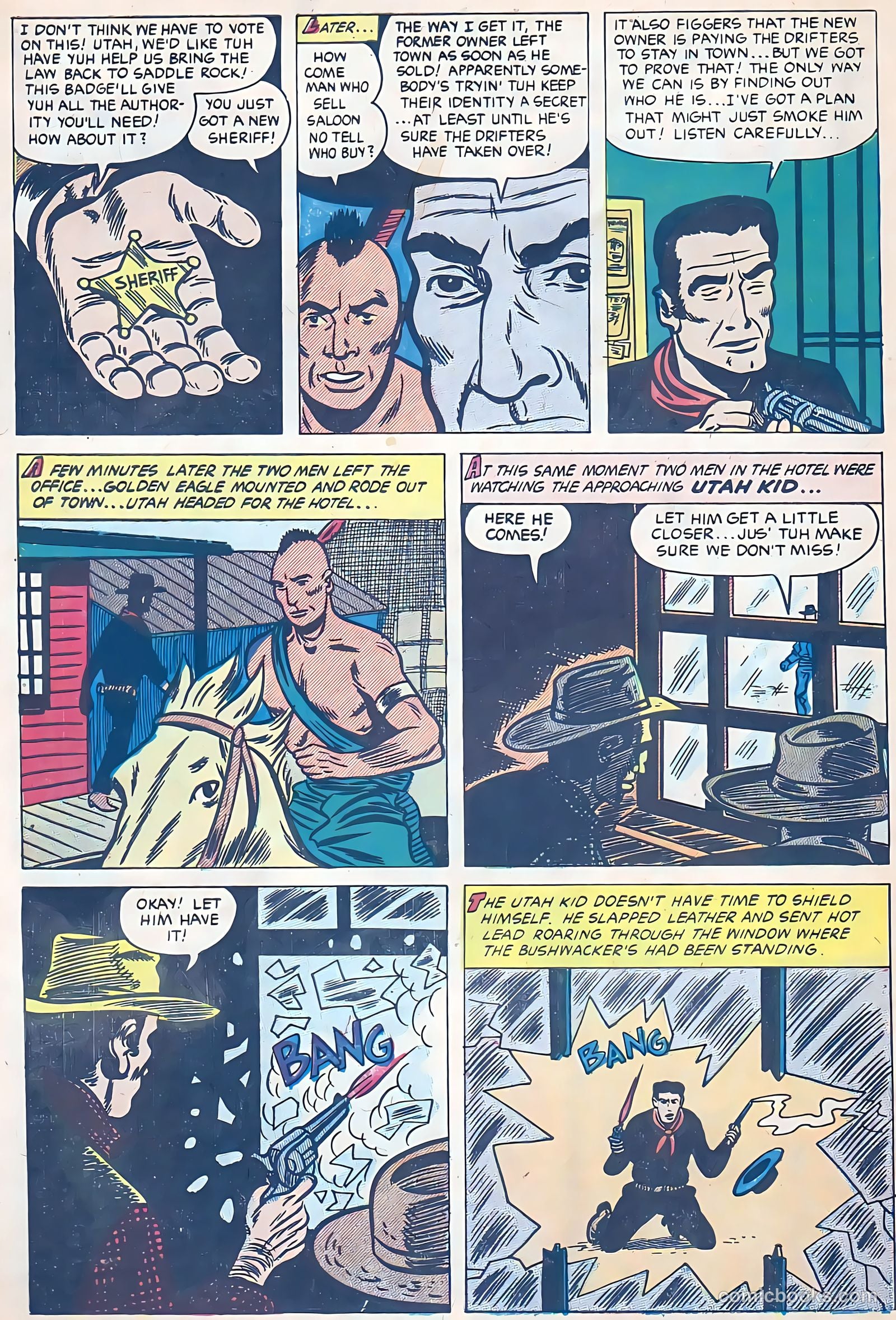 Blazing Sixguns #8 — page 30 of 36
