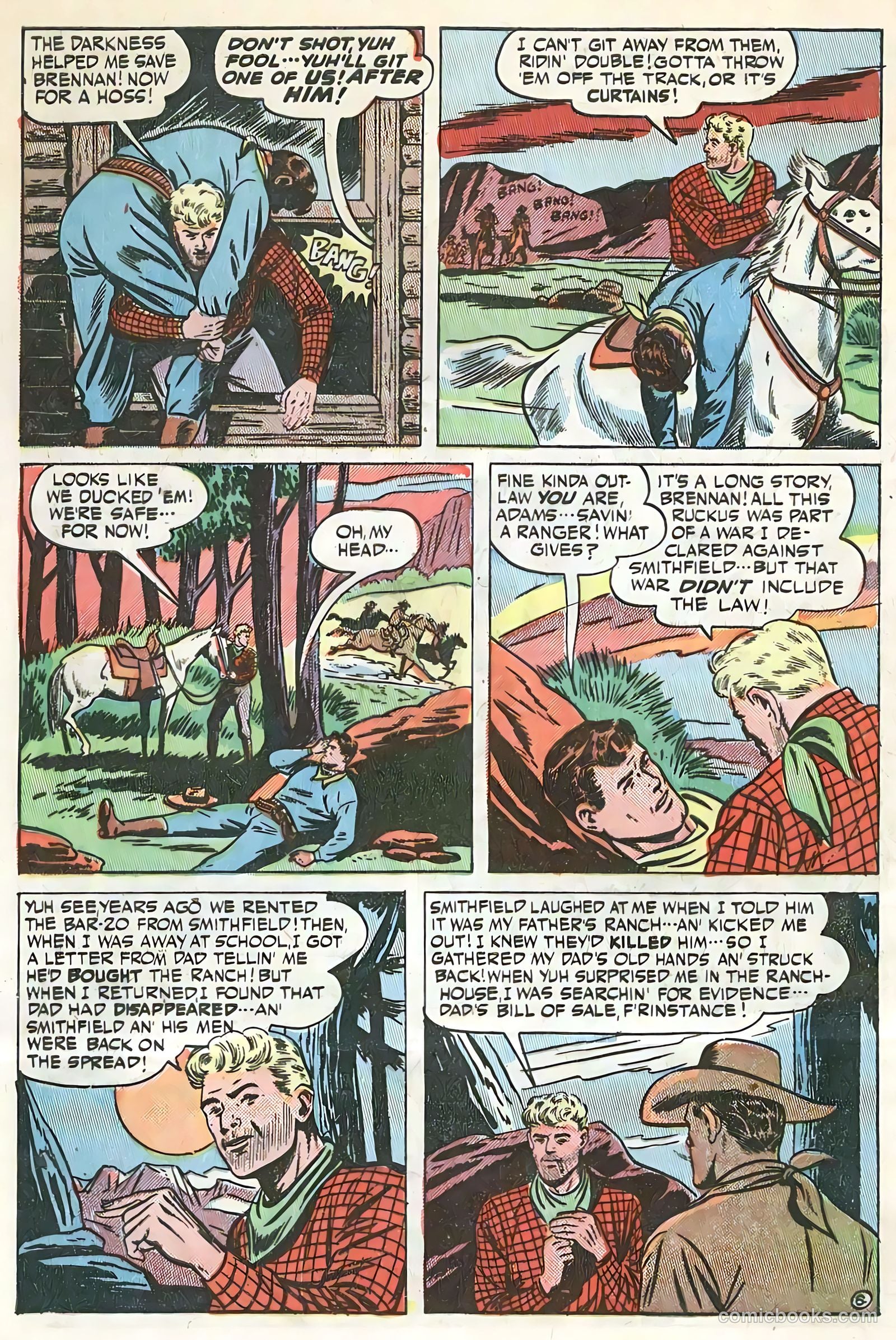 Blazing West #1 — page 48 of 52