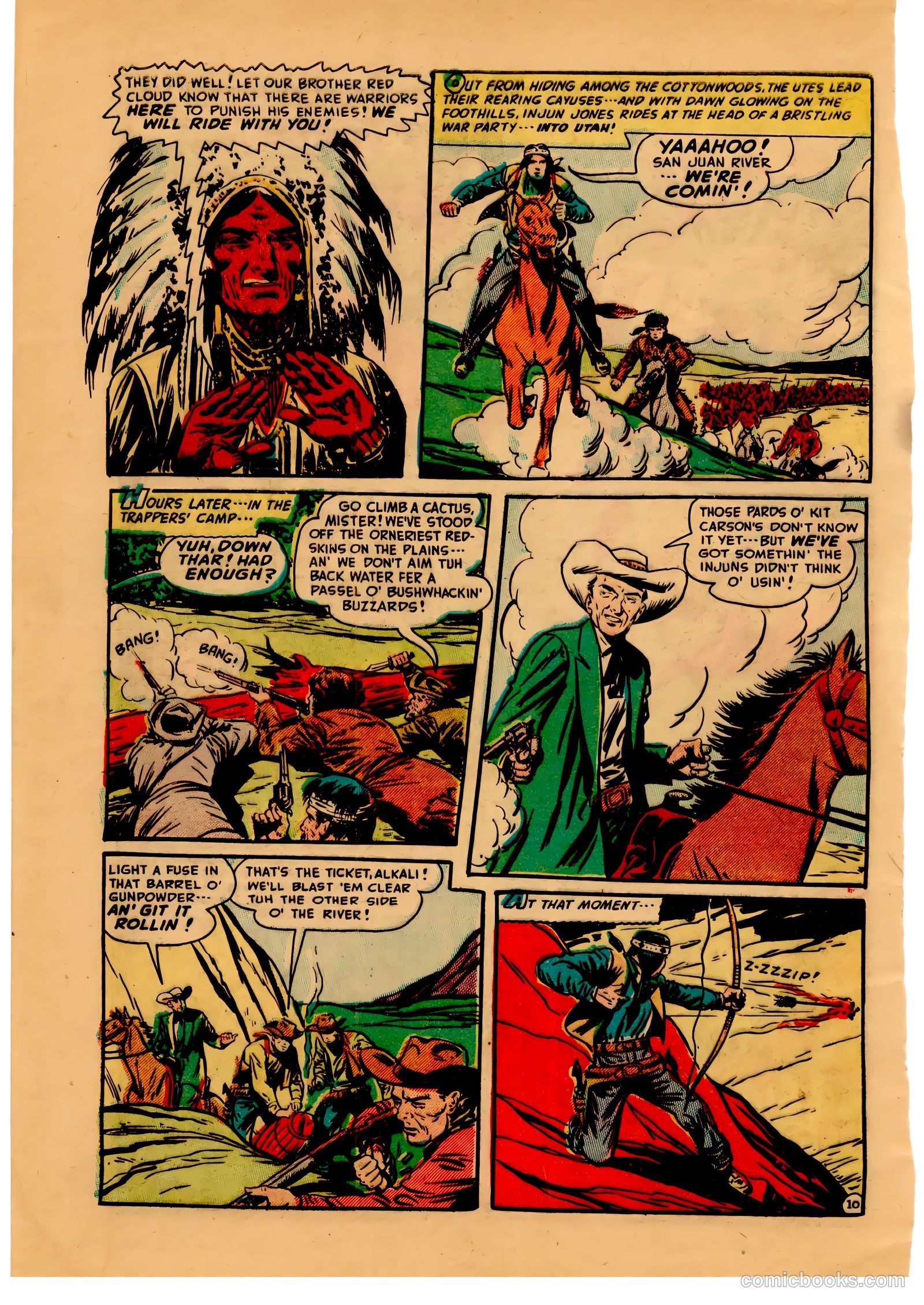 Blazing West #10 — page 12 of 52