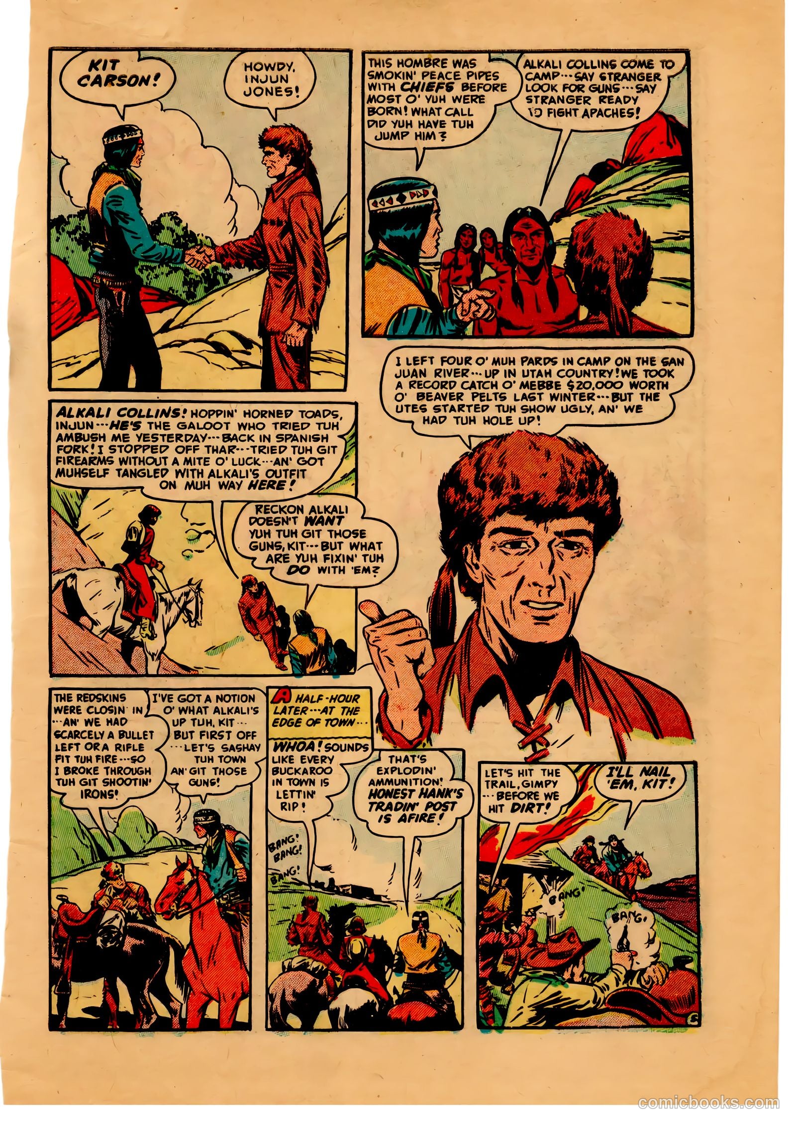 Blazing West #10 — page 7 of 52