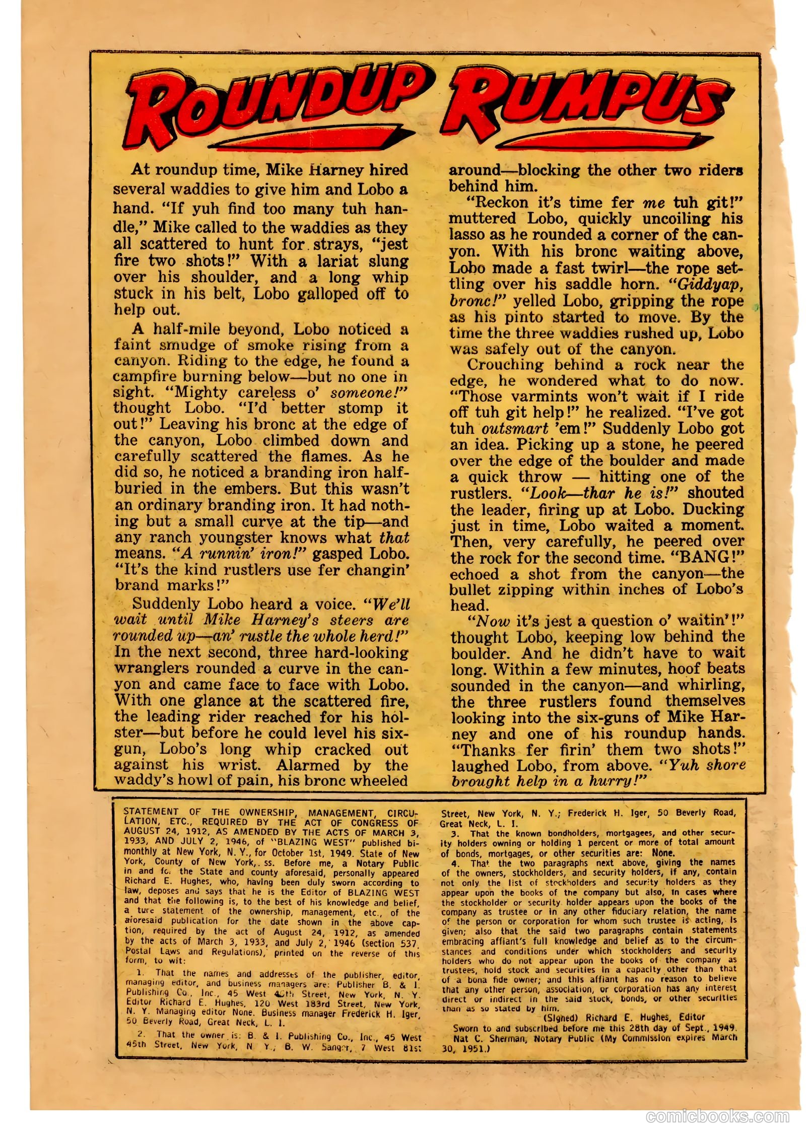 Blazing West #10 — page 42 of 52