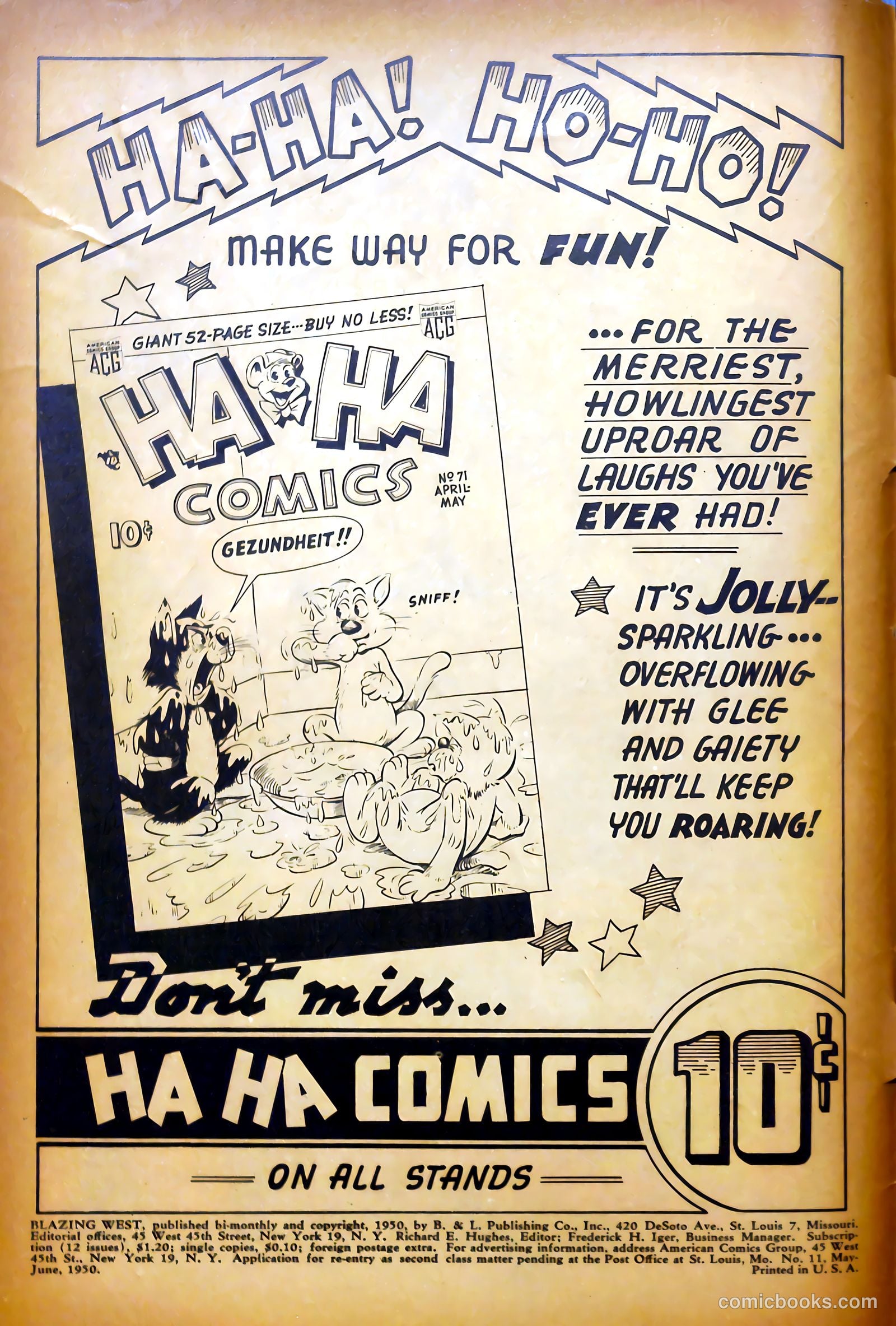 Blazing West #11 — page 2 of 52