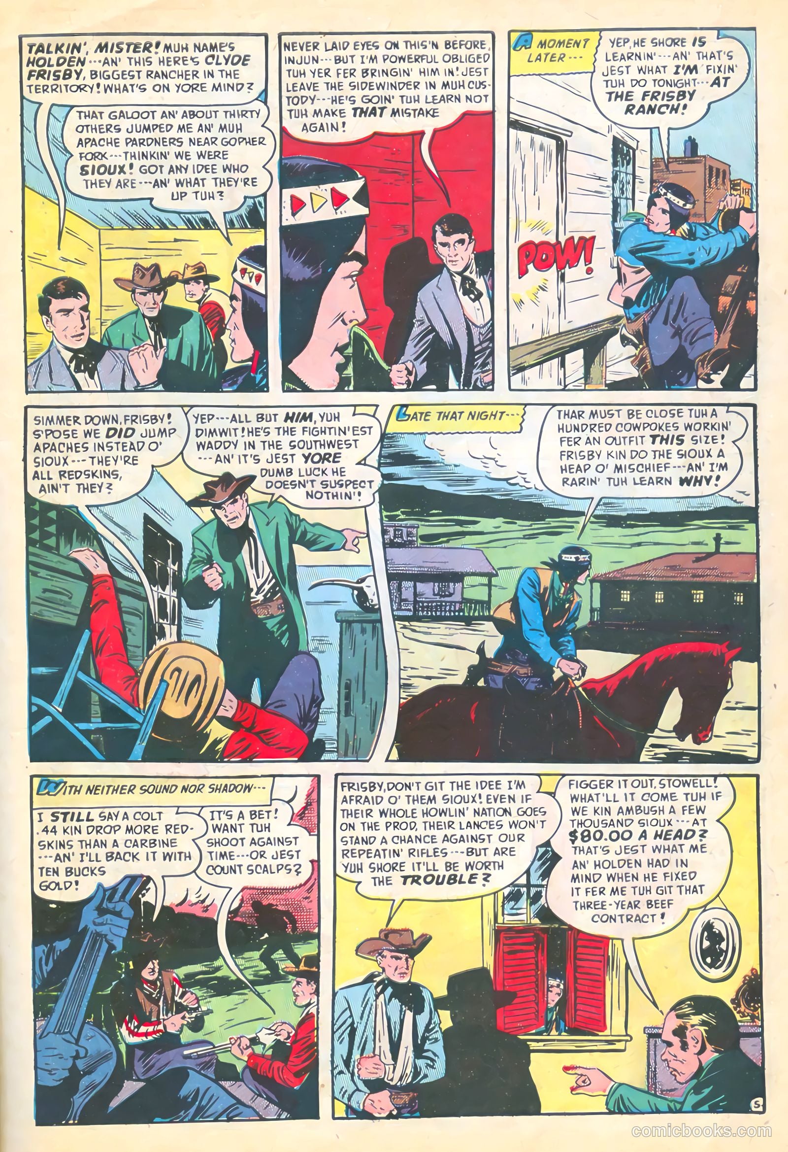 Blazing West #12 — page 7 of 52