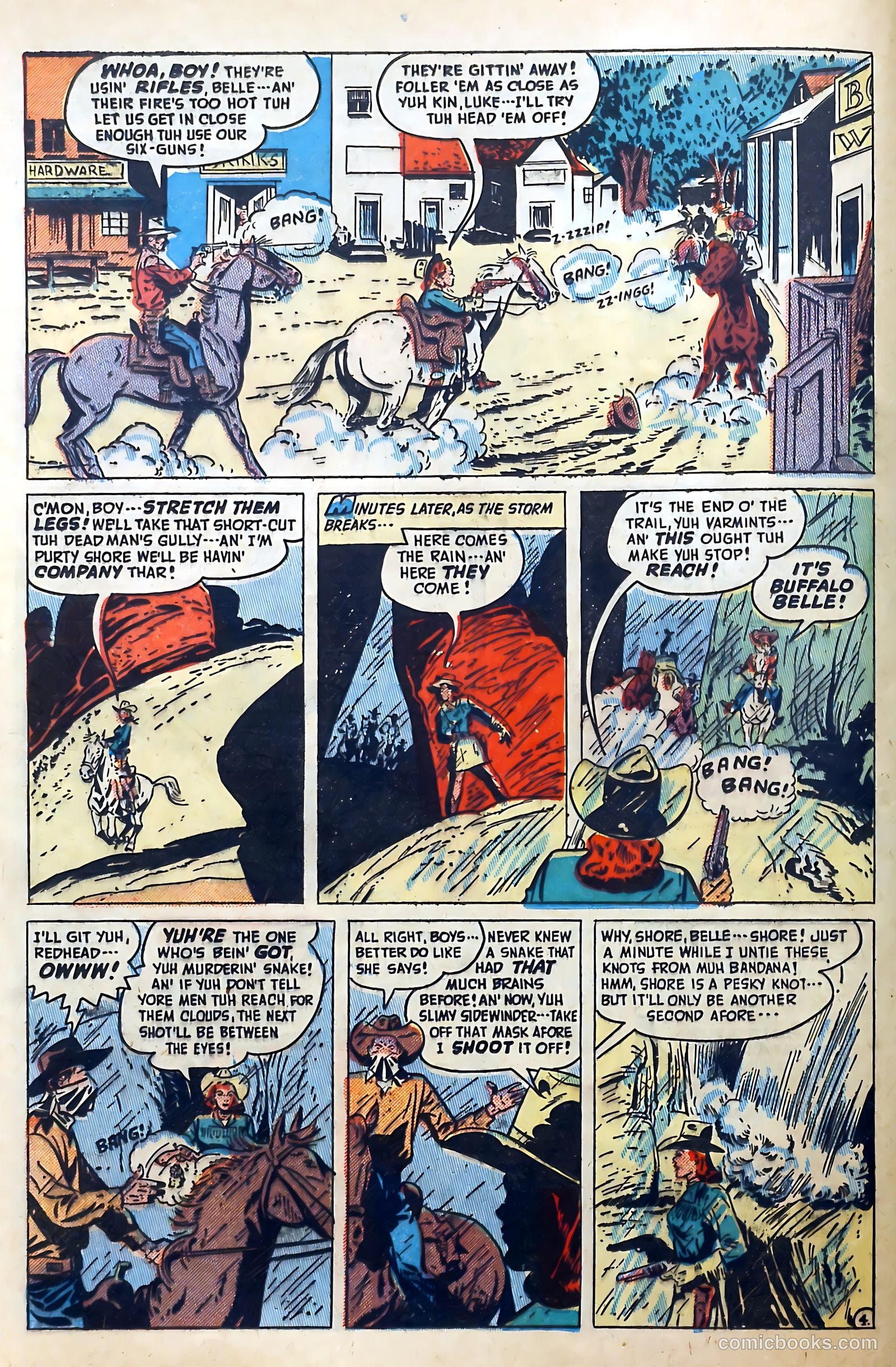 Blazing West #13 — page 38 of 52