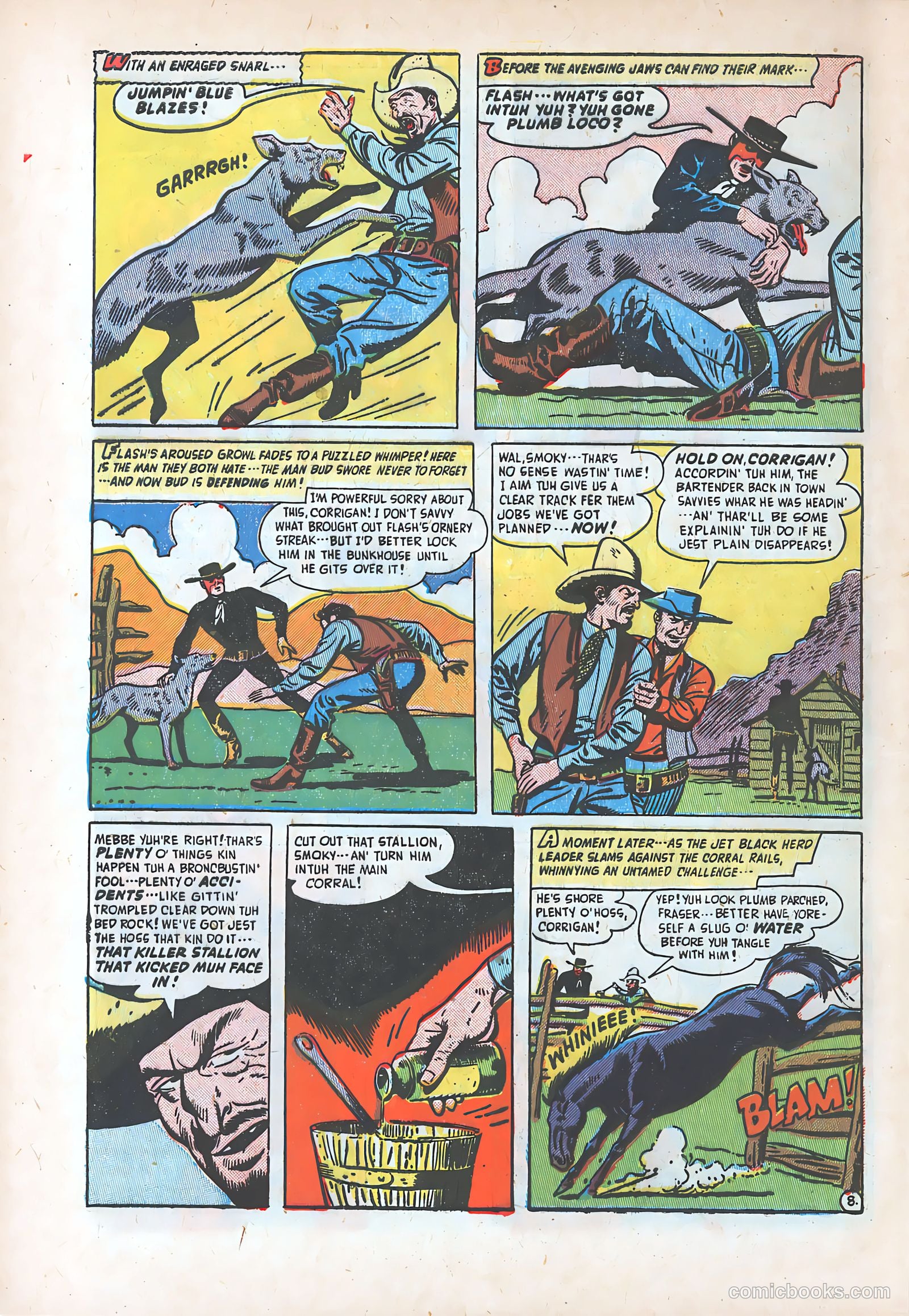 Blazing West #14 — page 10 of 52