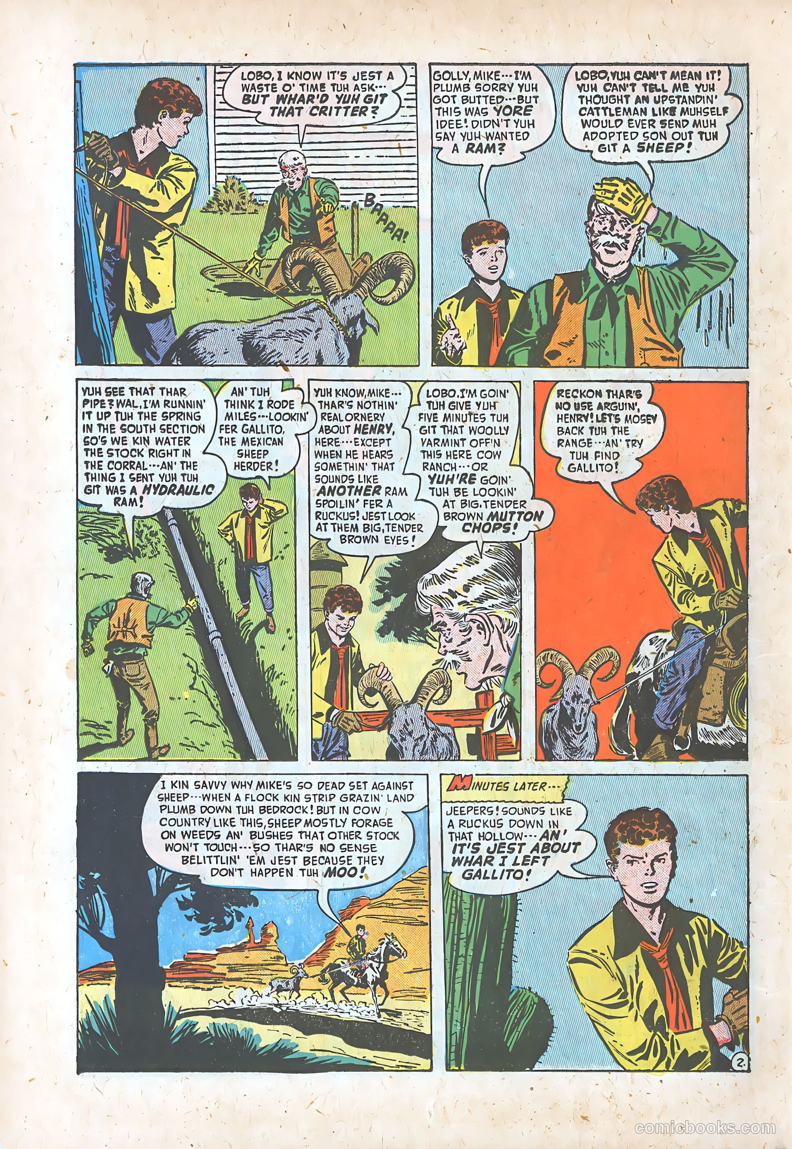 Blazing West #14 — page 18 of 52