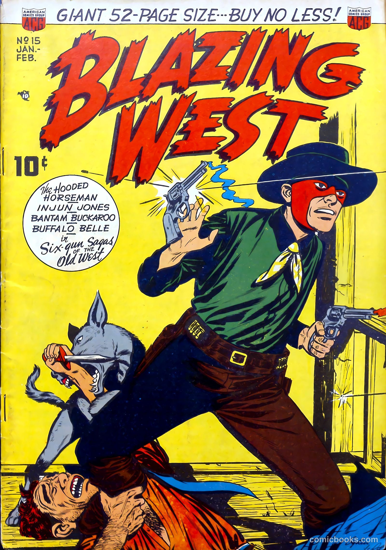 Blazing West #15 — page 1 of 52