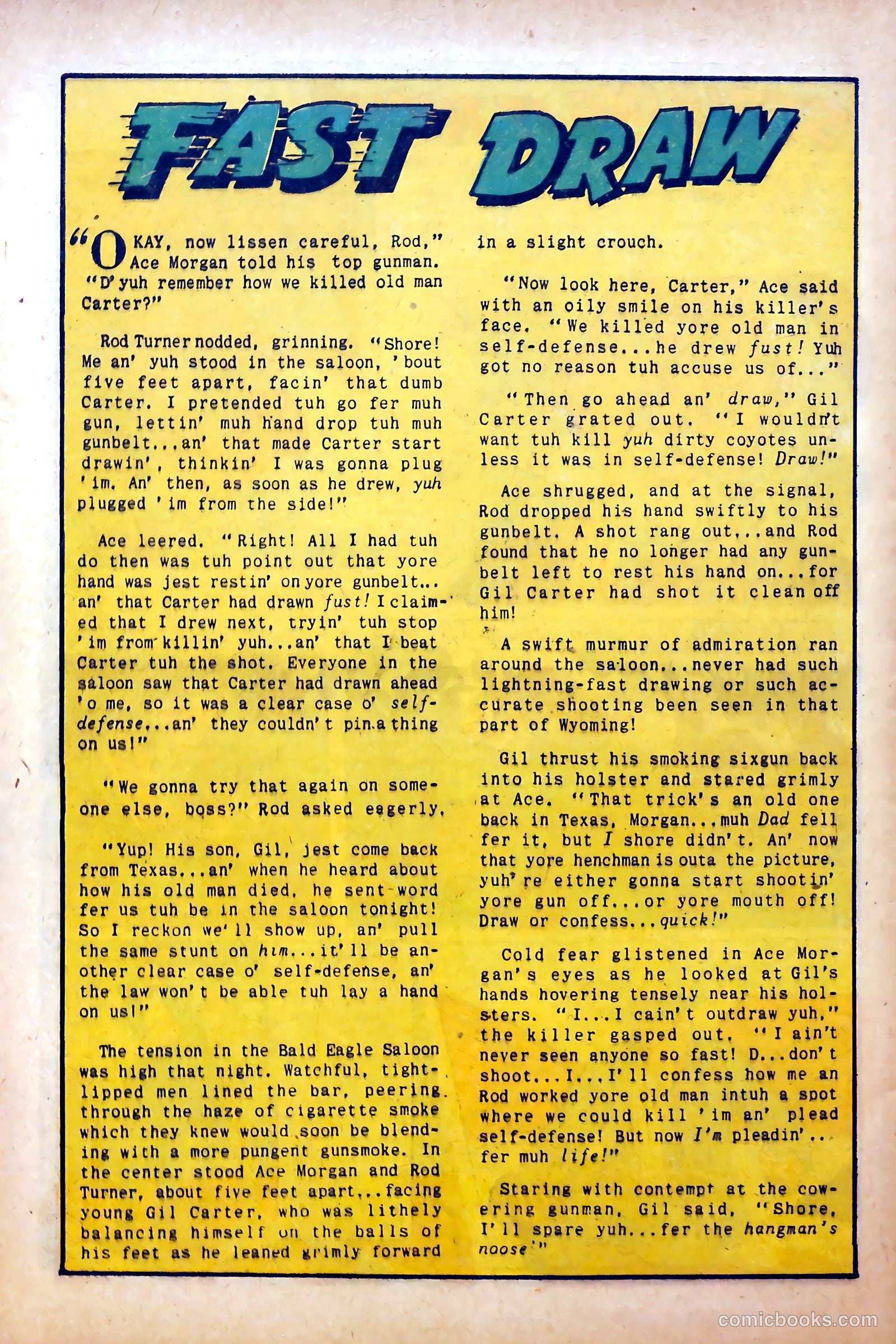 Blazing West #15 — page 46 of 52