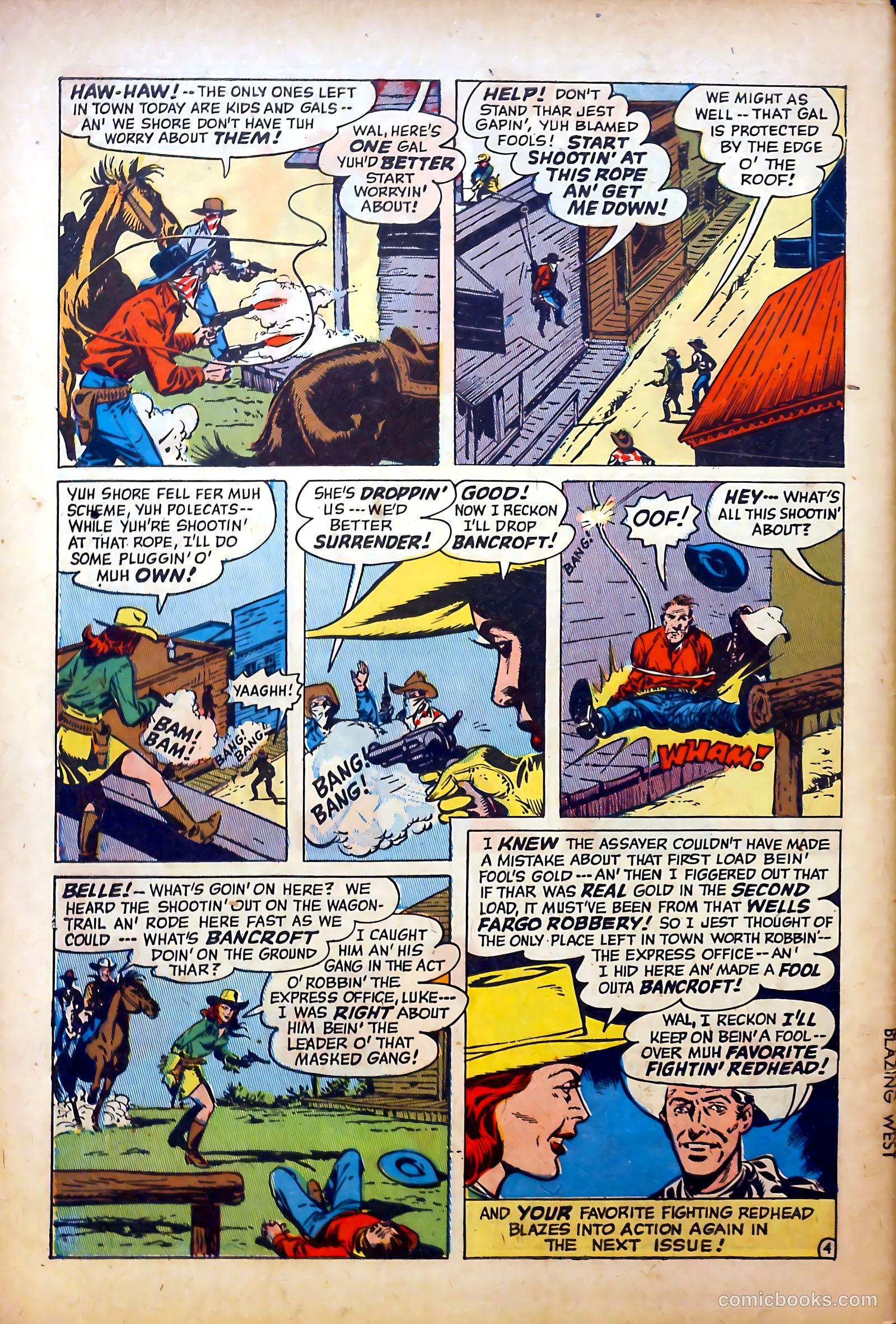 Blazing West #15 — page 50 of 52